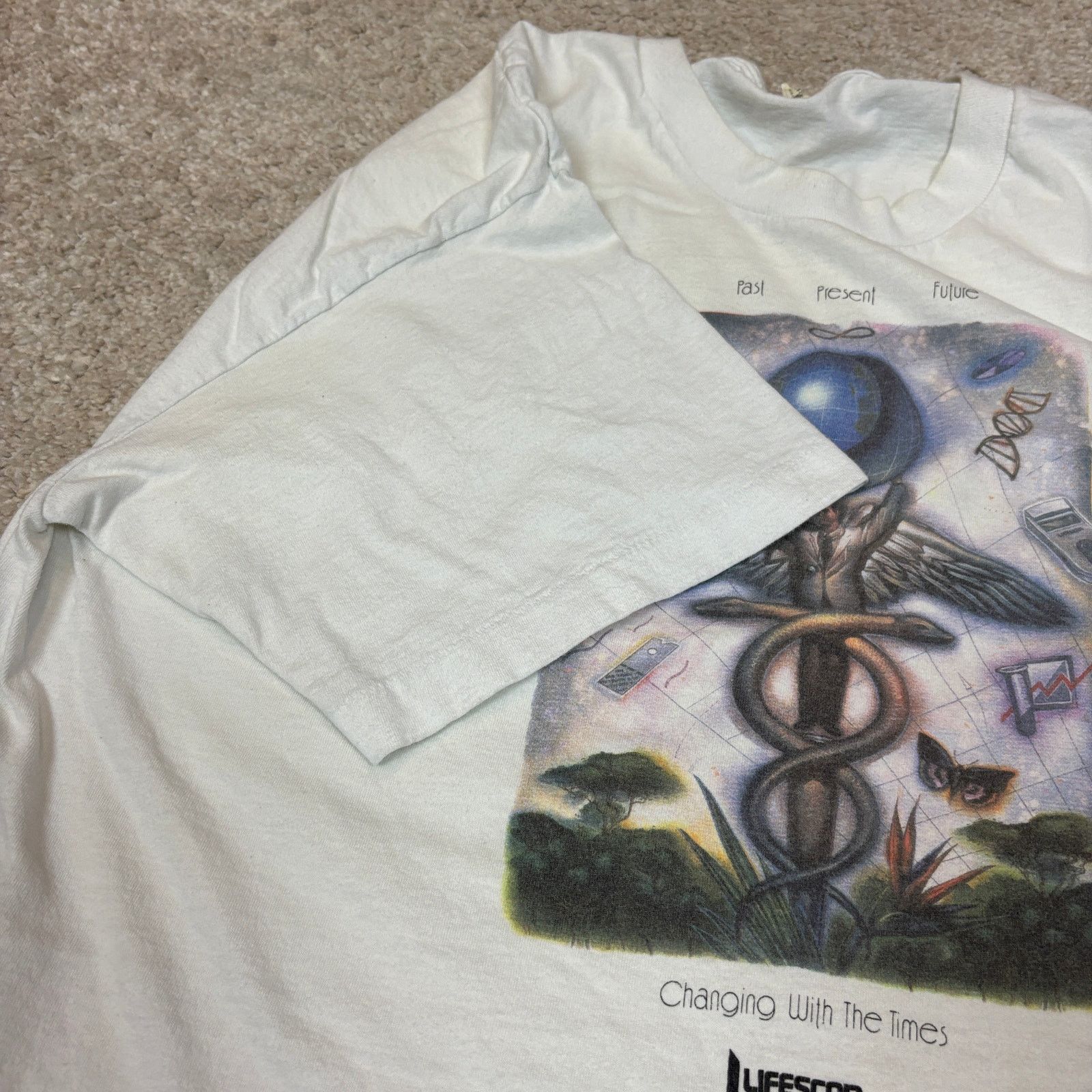 Vintage Vintage 90s J&J Lifescan Angel Single Stitch Shirt Men's XL Size US XL / EU 56 / 4 - 9 Thumbnail