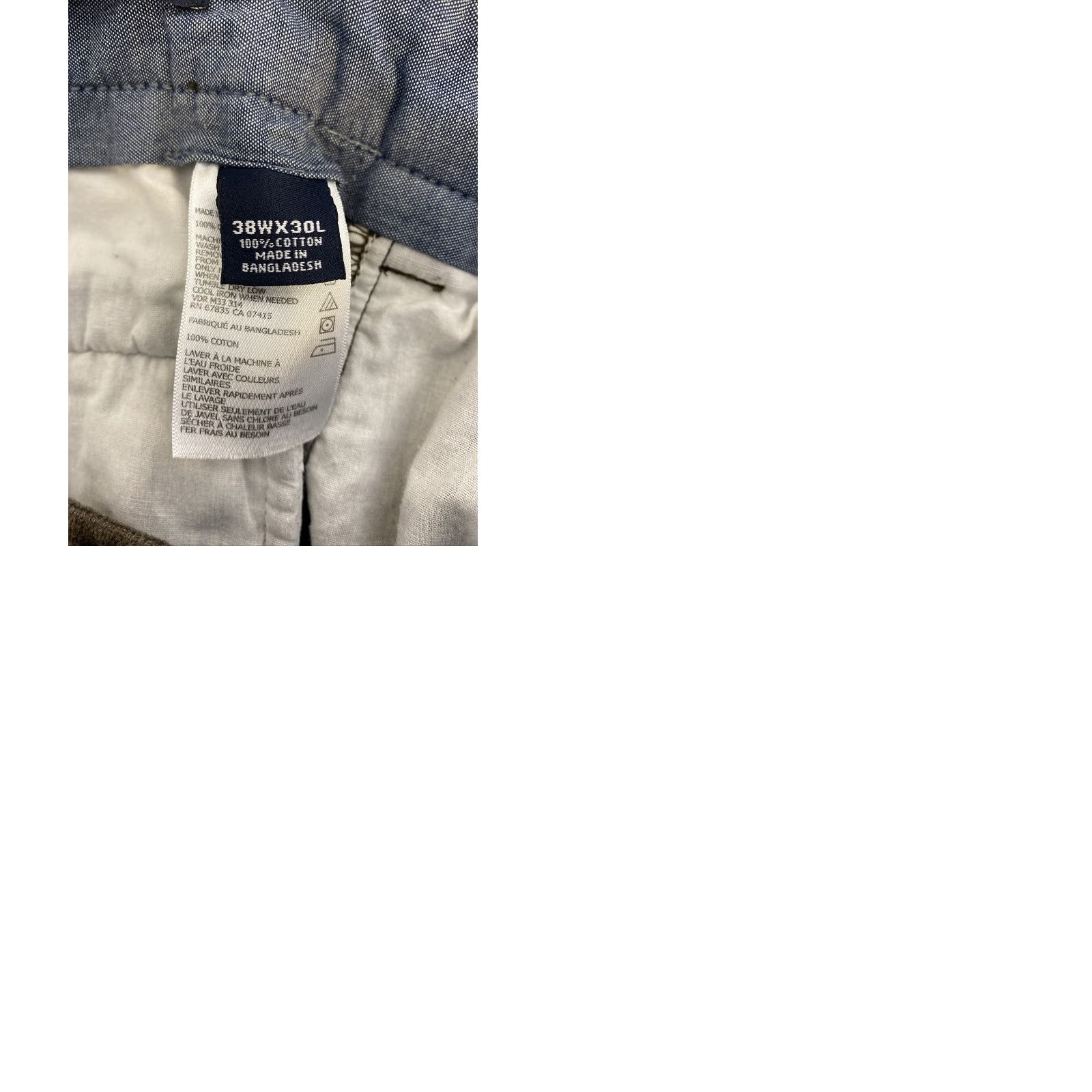 Nautica VINTAGE Nautica Corduroy Pants Brown Men’s 36X30 Regular Straight 90s Grunge Skater Belt Loops Pockets Casual Workwear Size US 36 / EU 52 - 9 Thumbnail