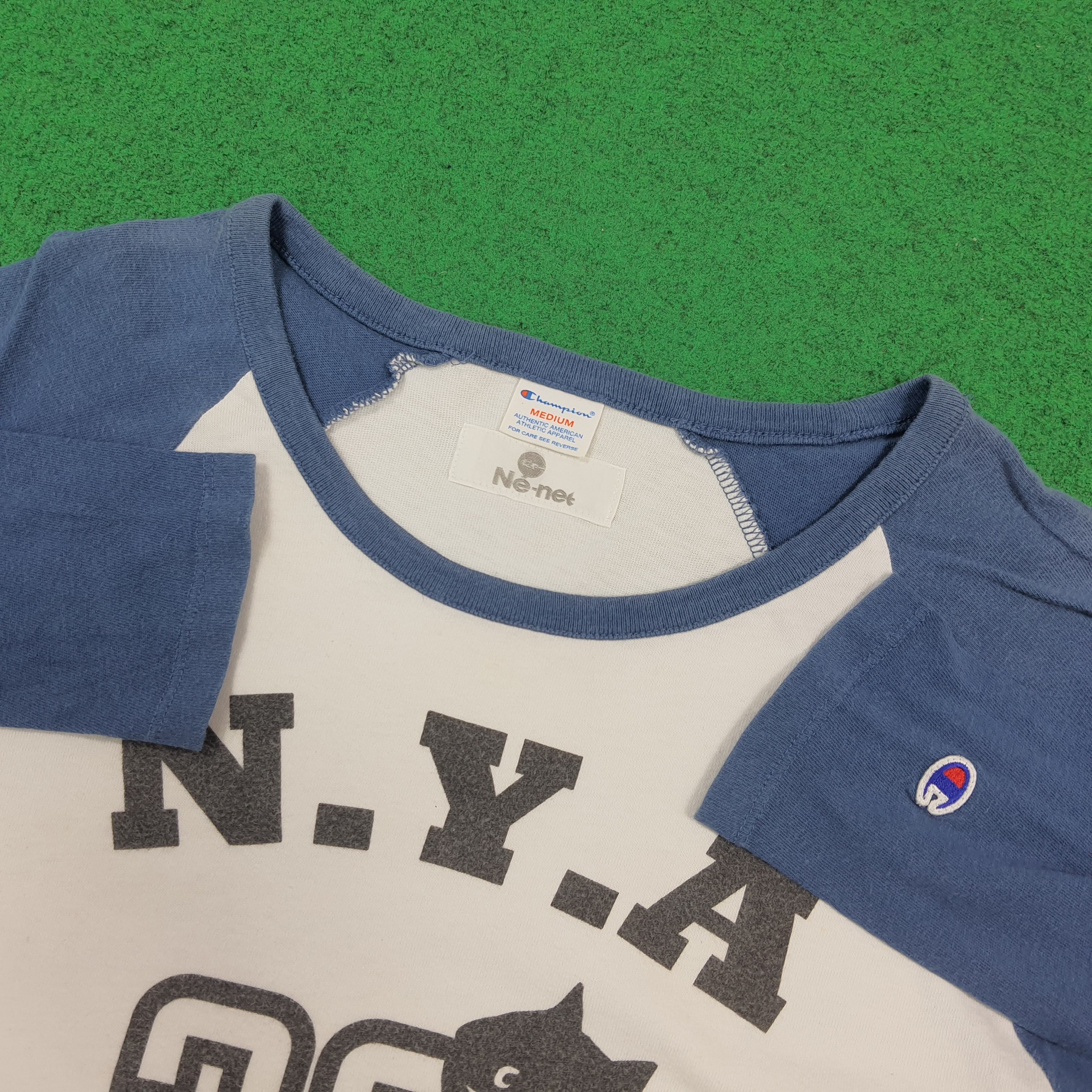 Champion × Ne-Net Vintage Champion x Ne-Net by Issey Miyake Raglan C301N3 Size S / US 4 / IT 40 - 4 Thumbnail