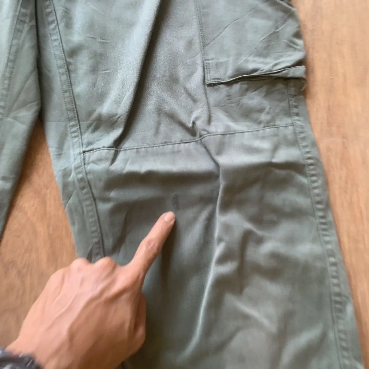 Jungles ISSUE GERMANY ARMY 30x31 TROUSERS HBT UTILITY TACTICAL CARGO Size US 30 / EU 46 - 11 Thumbnail