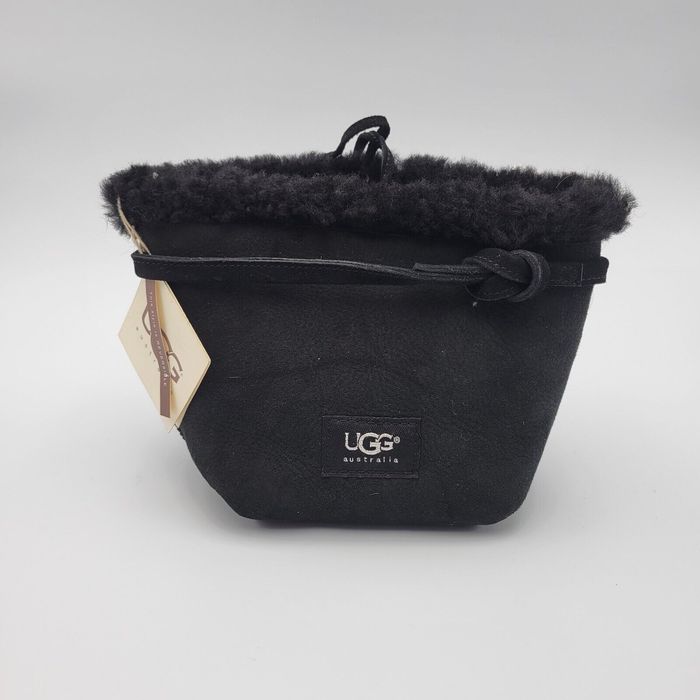 Black Y2K Suede Bag