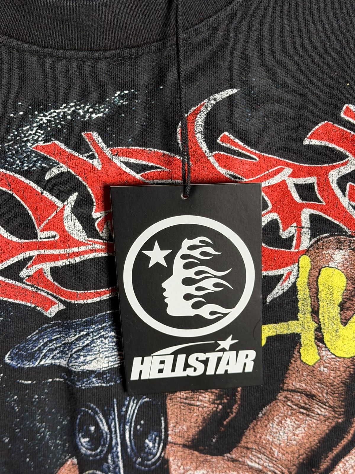 HELLSTAR HELLSTAR “Live” Crewneck Sweater Size US M / EU 48-50 / 2 - 6 Thumbnail