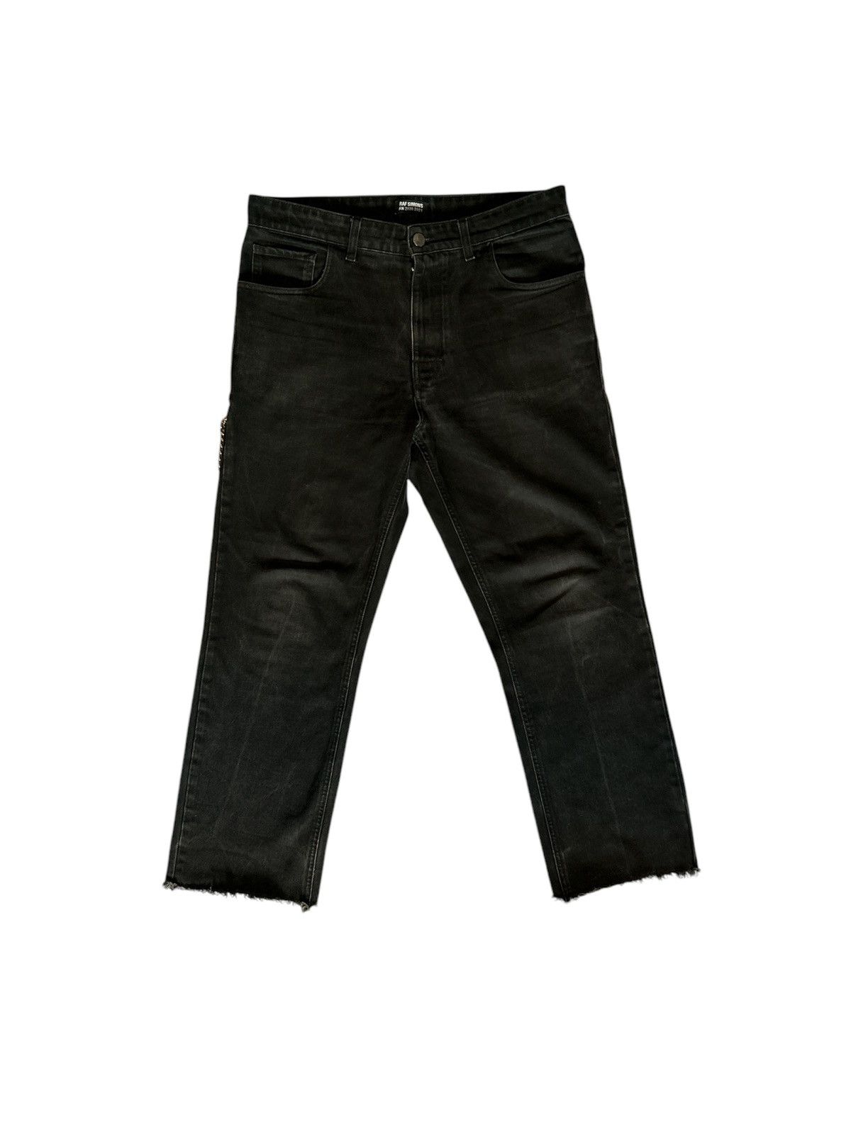 Raf Simons × Raf by Raf Simons Cropped Denim Pants with