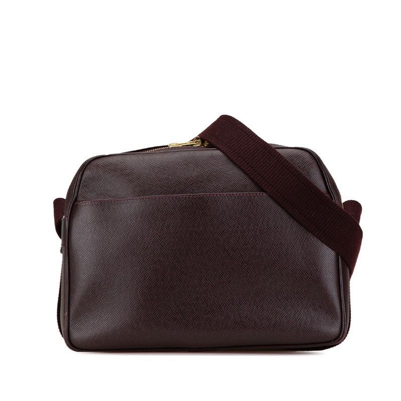 Louis Vuitton Taiga Reporter Pm Shoulder Bag M30156 in Purple, Women's