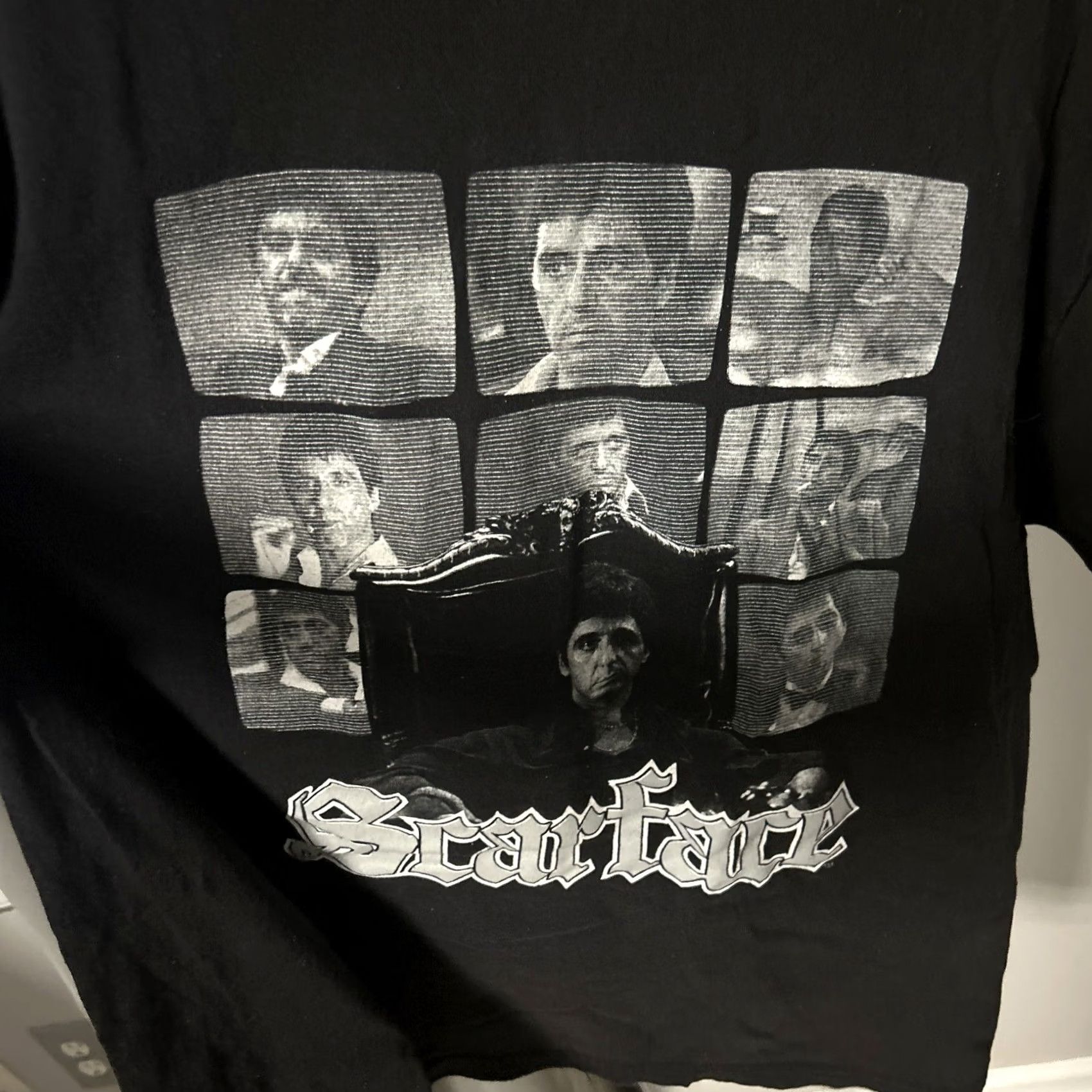 Vintage VINTAGE Scarface Al Pacino Rare Y2K T-Shirt Size XL Short Sleeve Tv Scene Men’s Size US XL / EU 56 / 4 - 2 Thumbnail