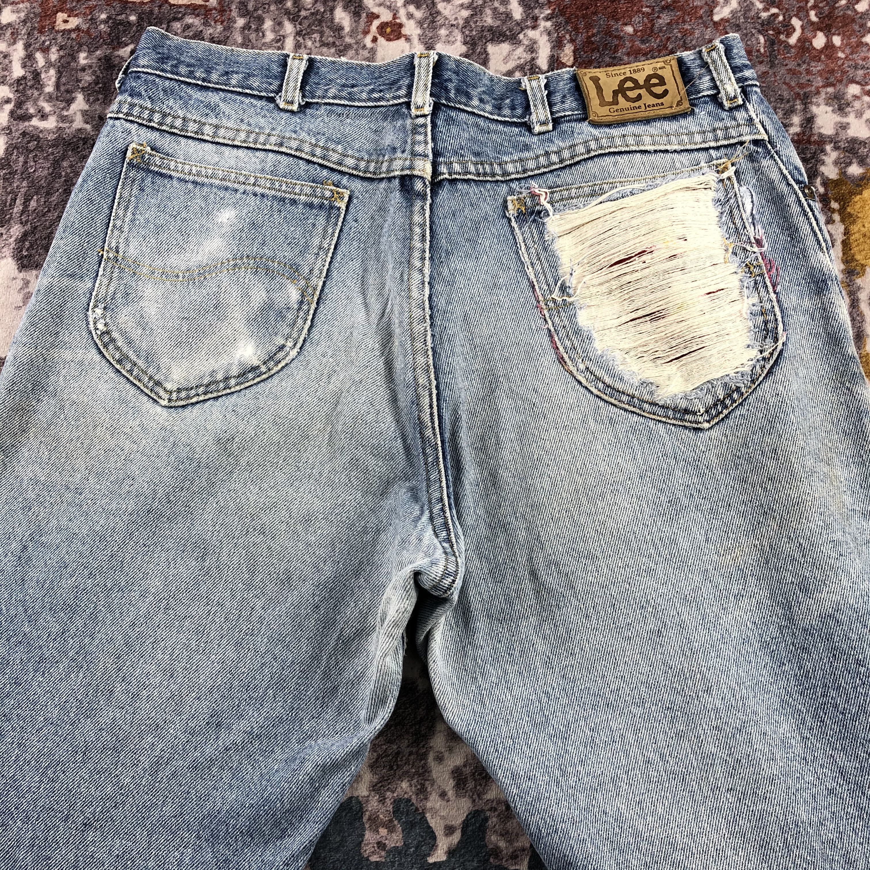 Lee × Vintage Vintage Blue Wash Lee Jeans-JM2794 Size US 34 / EU 50 - 5 Thumbnail