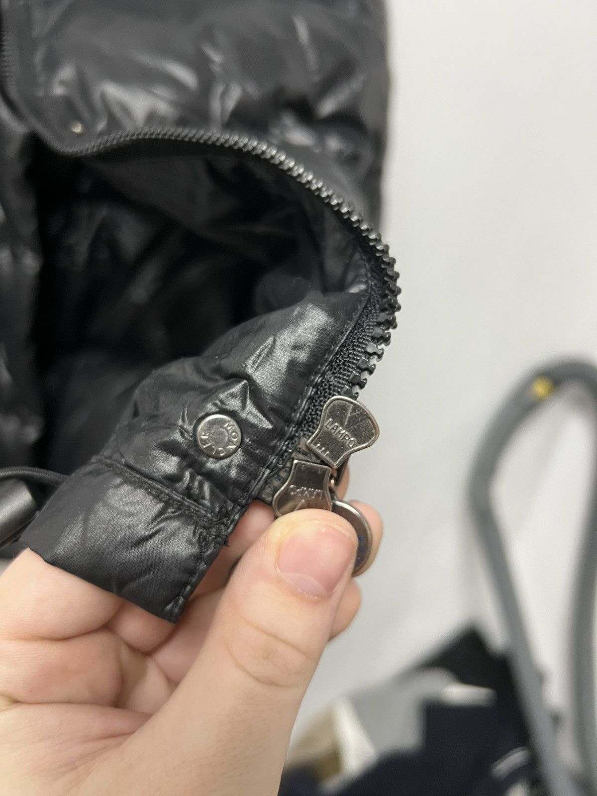 Moncler Moncler Puffer Jacket Black Drill Luxury Small Size US S / EU 44-46 / 1 - 8 Thumbnail