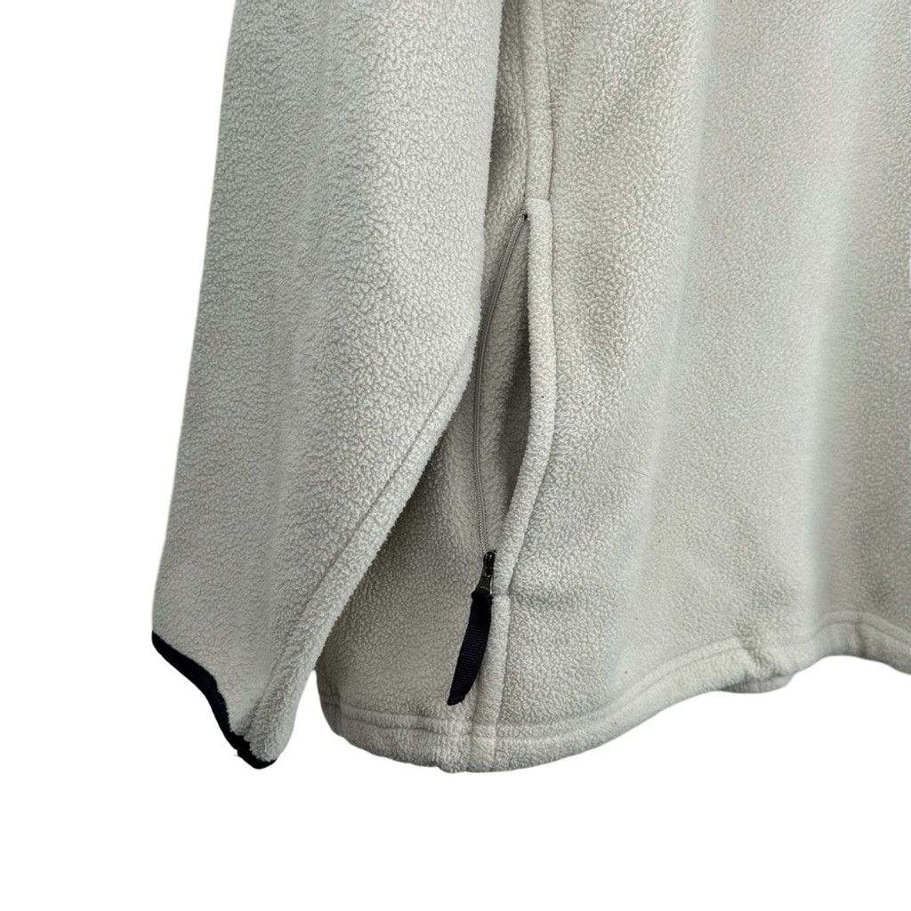 John Ashford JOHN ASHFORD Men's Bone Colored 1/4 Zip Fleece Pullover L Size US L / EU 52-54 / 3 - 4 Thumbnail