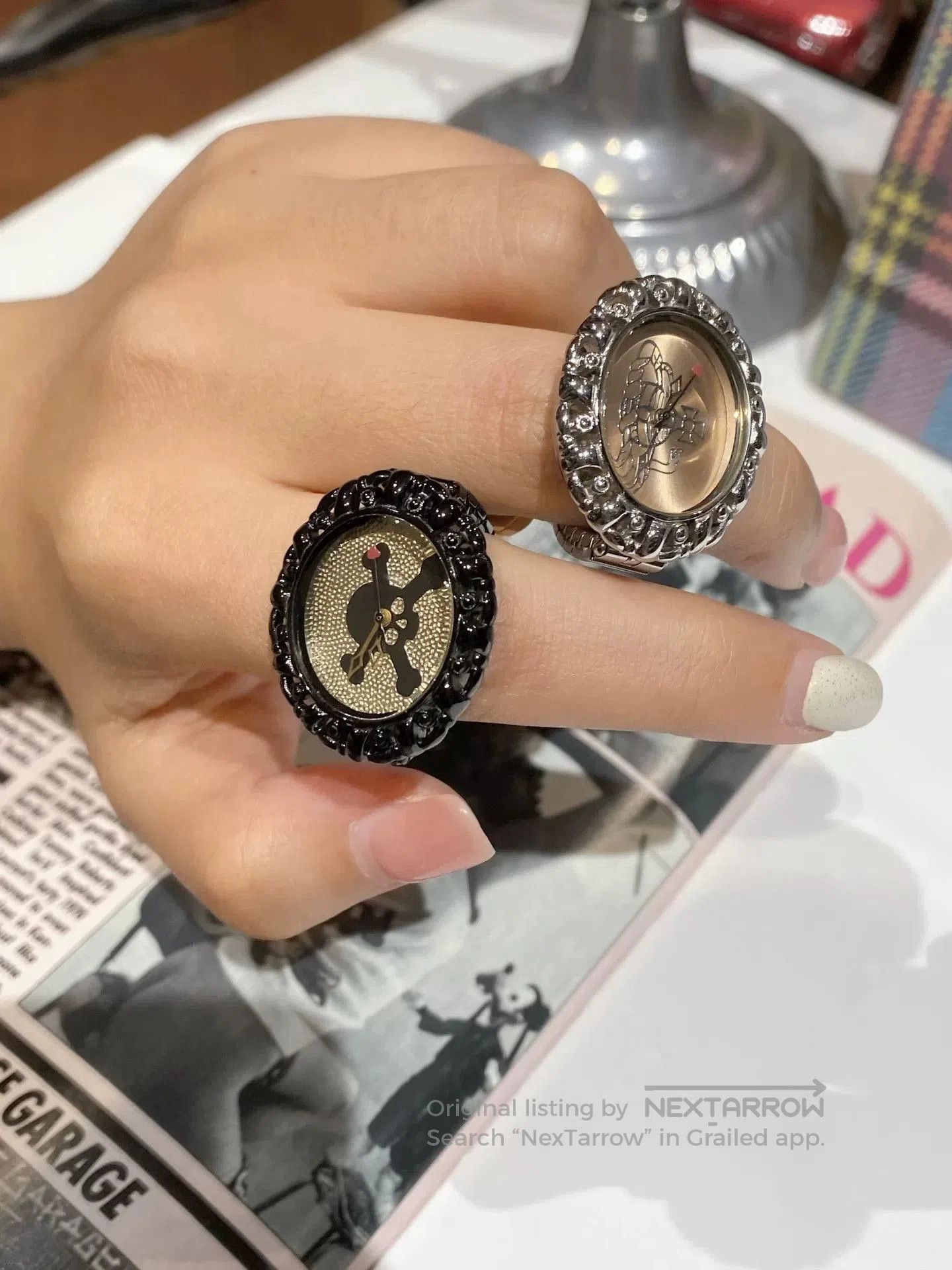 Vivienne Westwood Vivienne Westwood Saturn Snake Ring Watch. Size ONE SIZE - 2 Thumbnail
