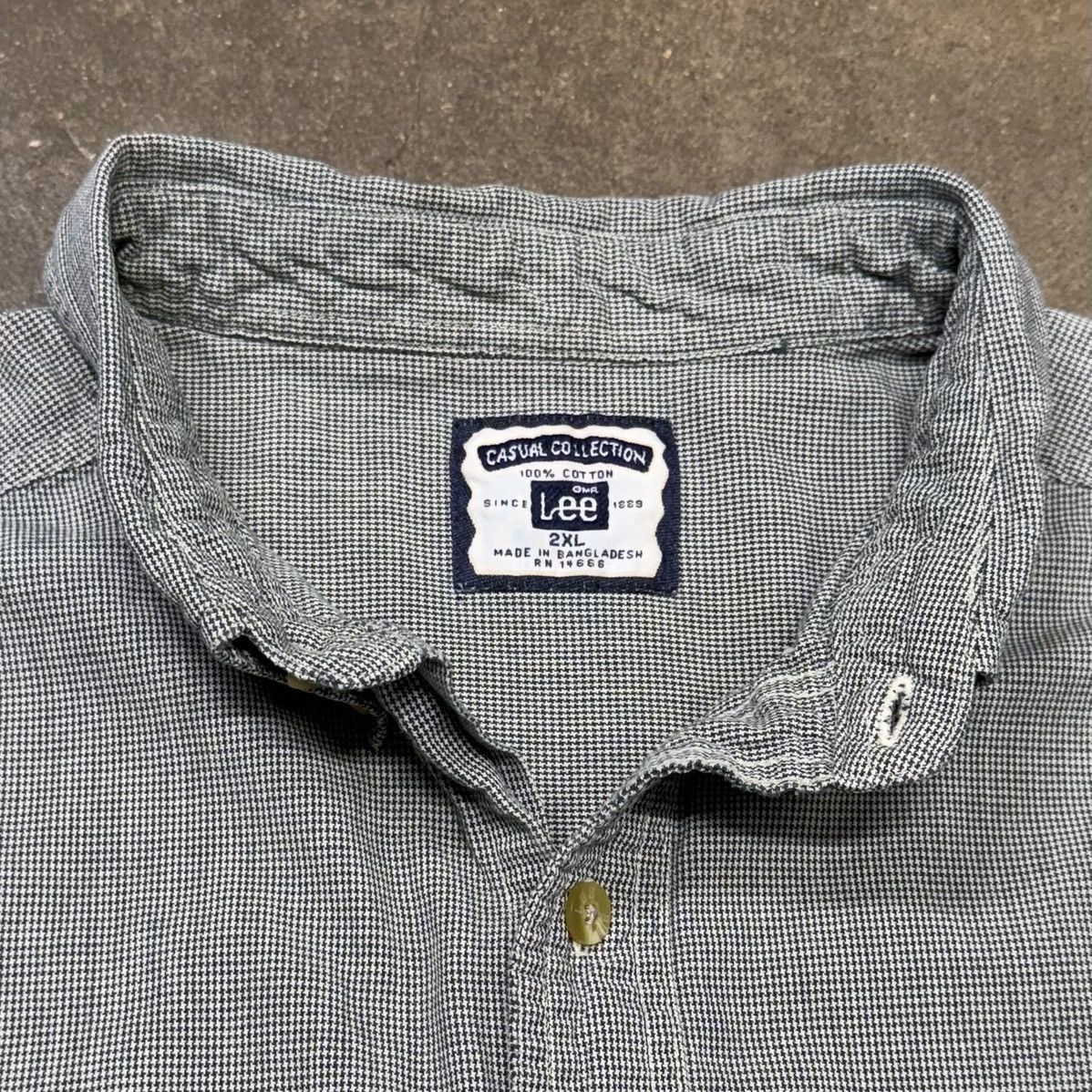 Lee Vintage Lee Wolf Creek Embroidered Button Up Shirt Size US XXL / EU 58 / 5 - 2 Thumbnail