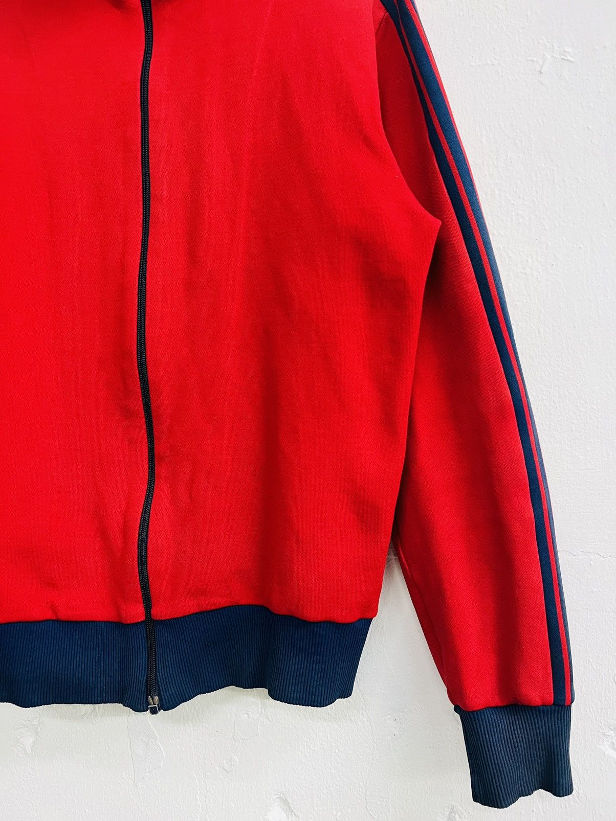 Adidas Vintage 80s Adidas Descente Japan Rare Tracktop Size US M / EU 48-50 / 2 - 3 Thumbnail