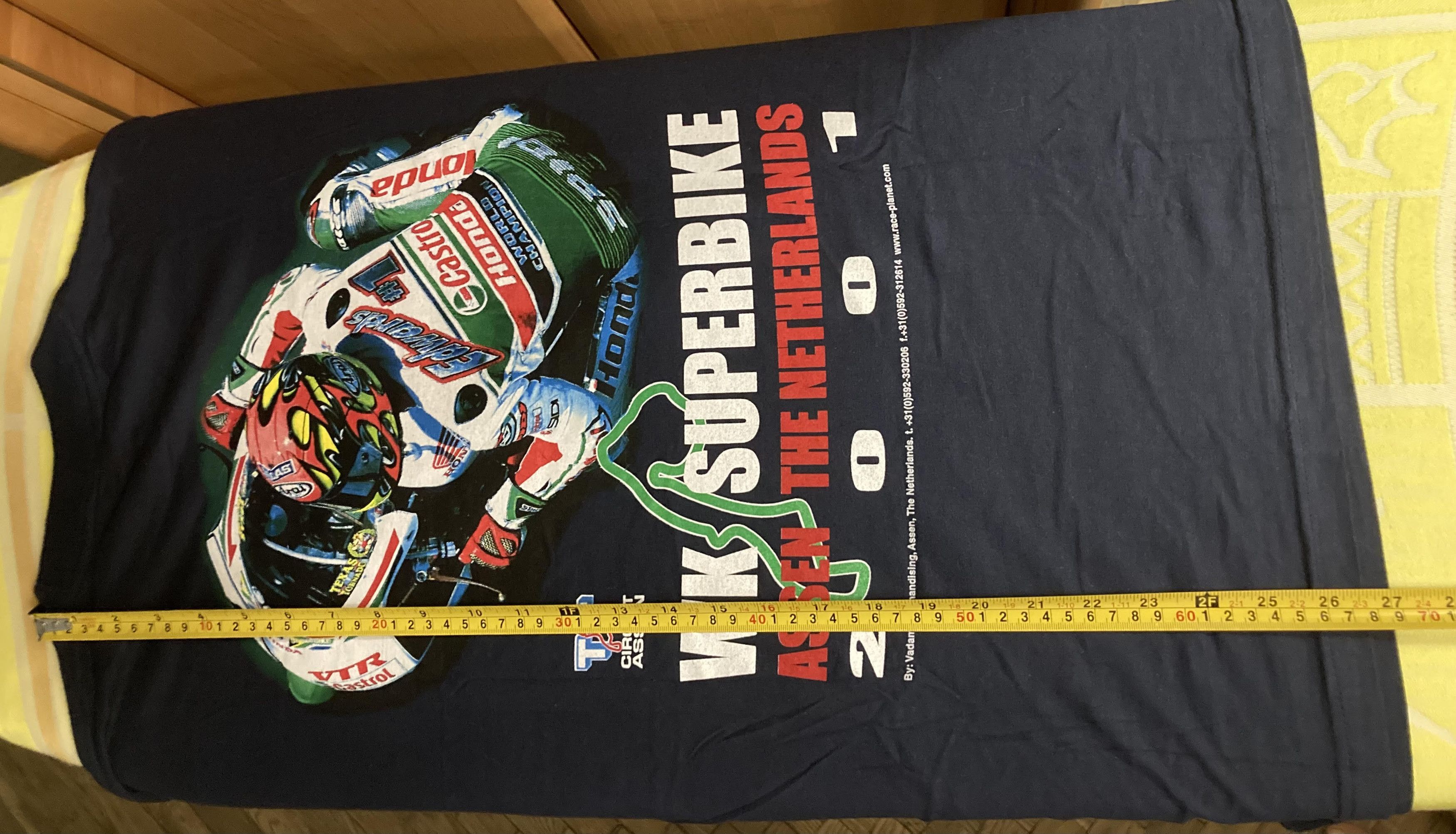 Honda vintage Honda racing tee 2001 Size US M / EU 48-50 / 2 - 10 Thumbnail
