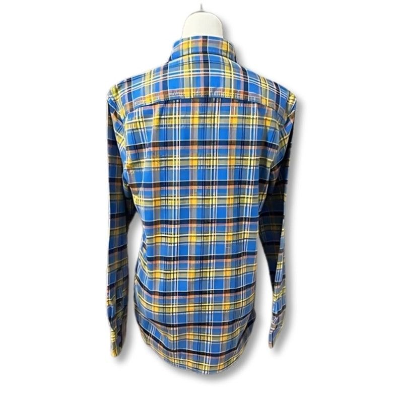 Other Treasure & Bond Button Up Long Sleeve Plaid Blue Men's S NWT Size US S / EU 44-46 / 1 - 4 Thumbnail