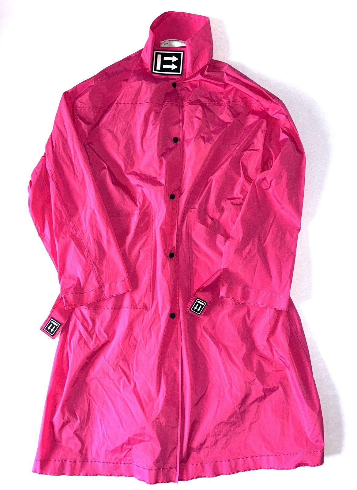 Off White Hot Pink Coat