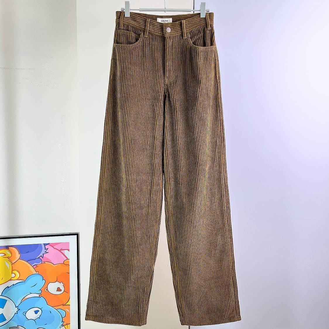 Celine Celine Corduroy Pants Size 25 Size 25" / US 0 / IT 36 - 1 Thumbnail
