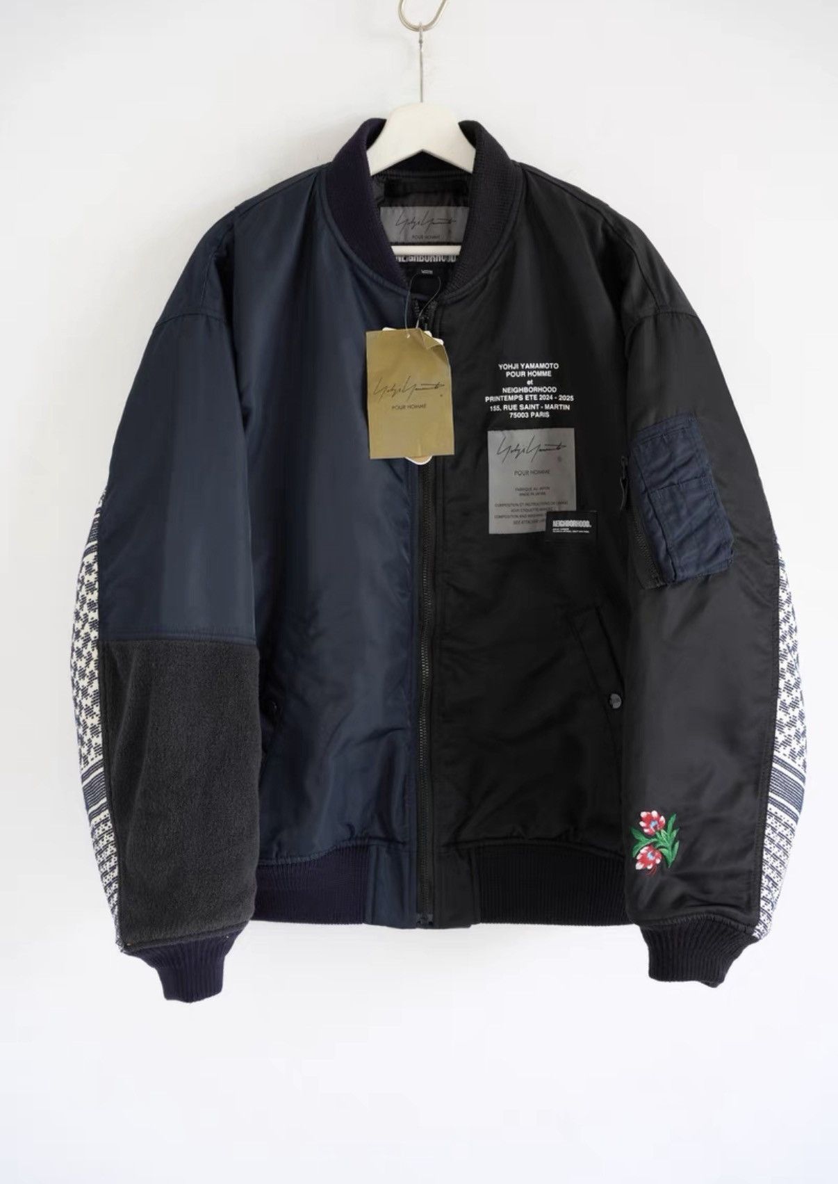 Supreme × Yohji Yamamoto Yohji Yamamoto Tekken Bomber Jacket | Grailed