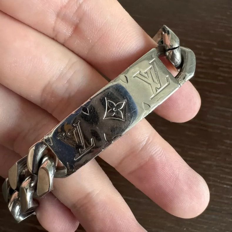 Louis Vuitton Louis Vuitton Cuban Chain Bracelet-2507 Size ONE SIZE - 4 Thumbnail