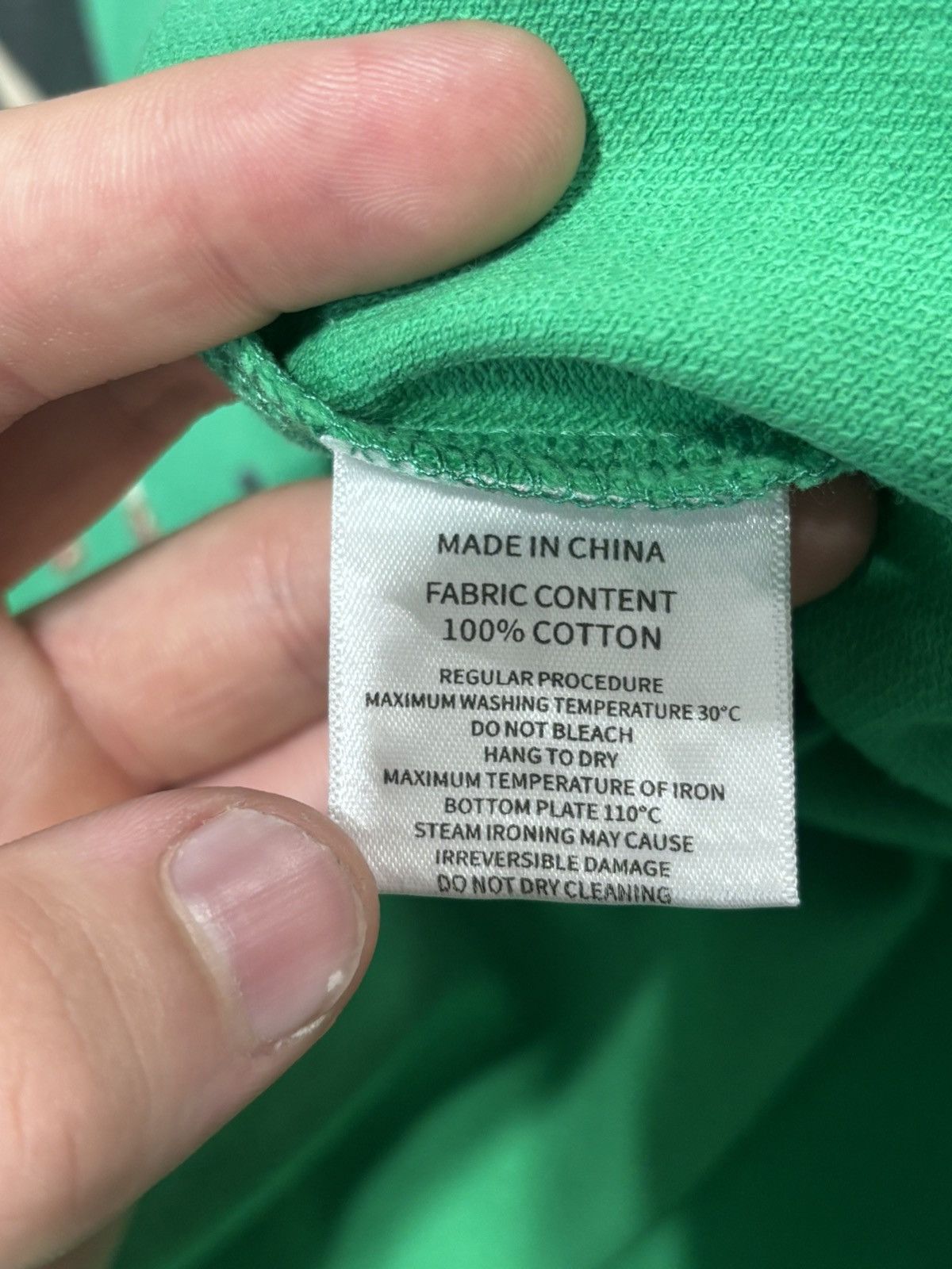 Designer SSBD DOLL GREEN TEE Size US L / EU 52-54 / 3 - 10 Thumbnail