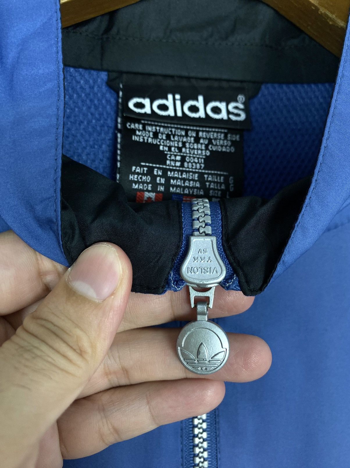 Adidas Rare‼️ Vintage Adidas Trefoil Jacket Size US L / EU 52-54 / 3 - 5 Thumbnail