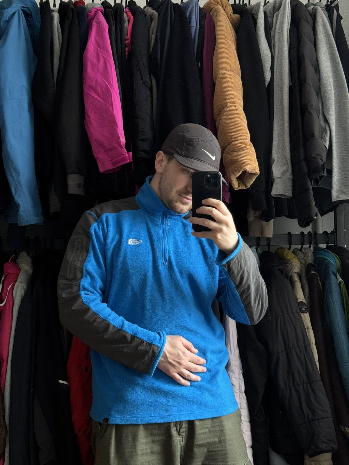 The North Face × Vintage The North Face zip fleece outdoor Size US L / EU 52-54 / 3 - 3 Thumbnail