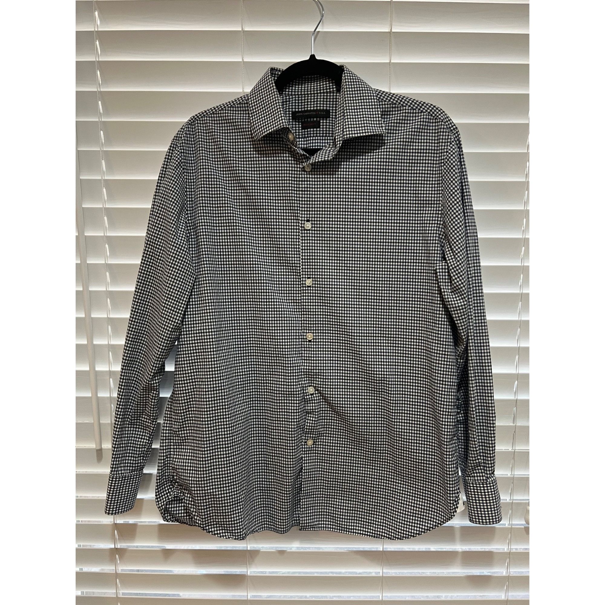 John Varvatos John Varvatos Long Sleeve Button Up Shirt - Size - 15.5 Size US M / EU 48-50 / 2 - 1 Thumbnail