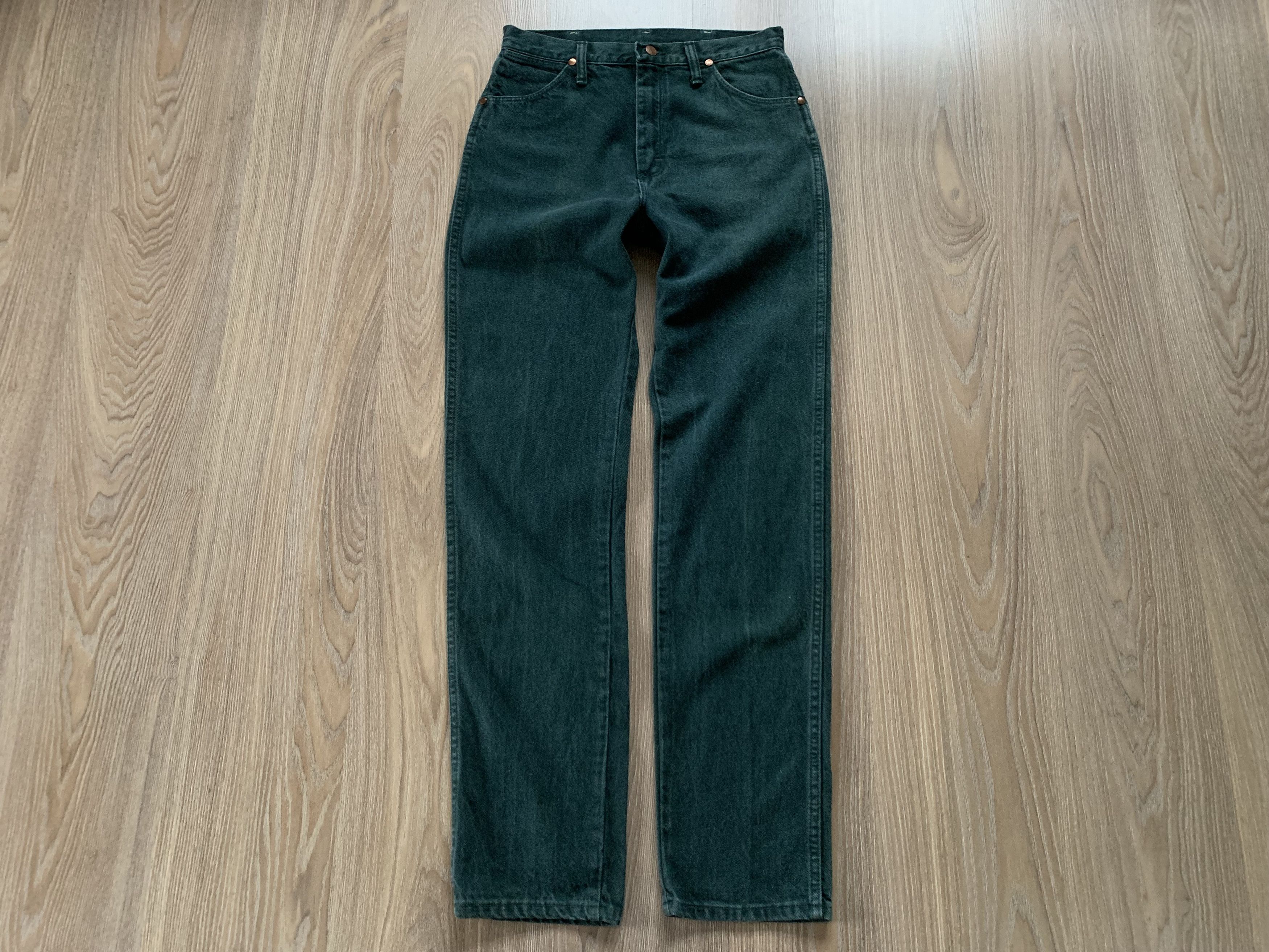 Wrangler Women's Wrangler Cowboy Cut Straight Leg Jeans 80s Size 29" - 2 Thumbnail