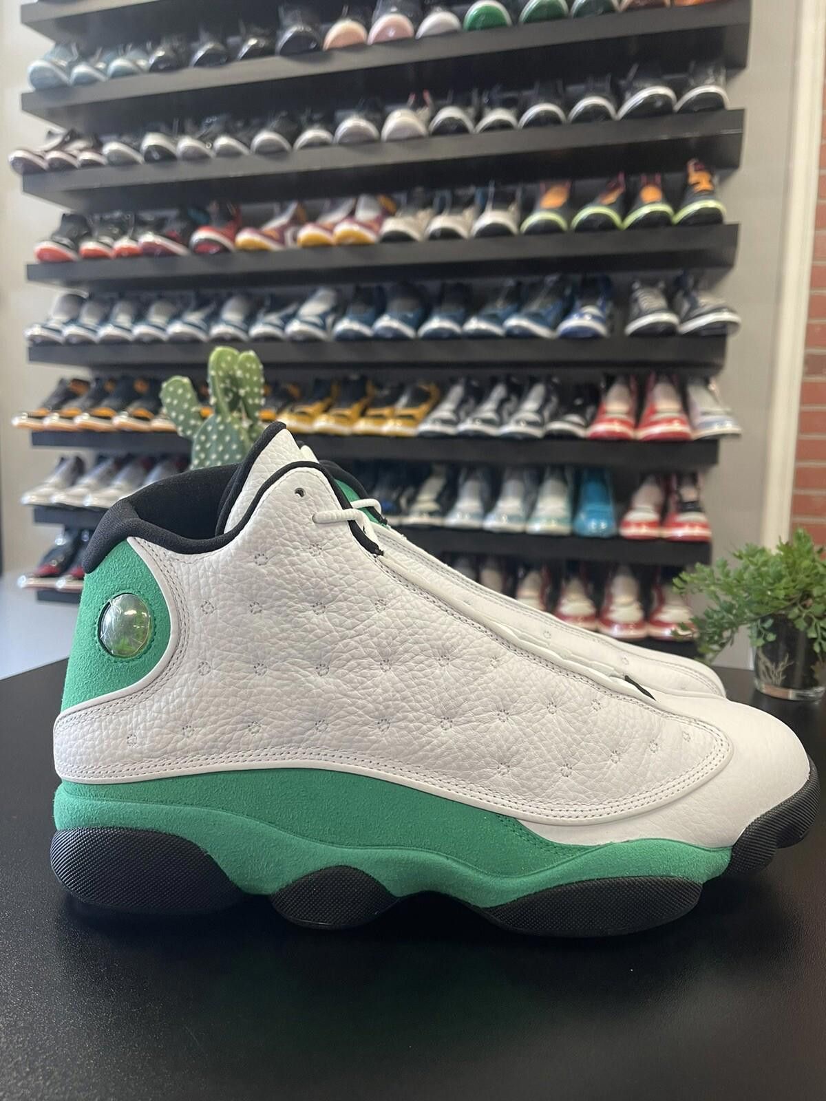 Jordan Brand Size 11.5 - Jordan 13 Retro White Lucky Green Size US 11.5 / EU 44-45 - 3 Thumbnail