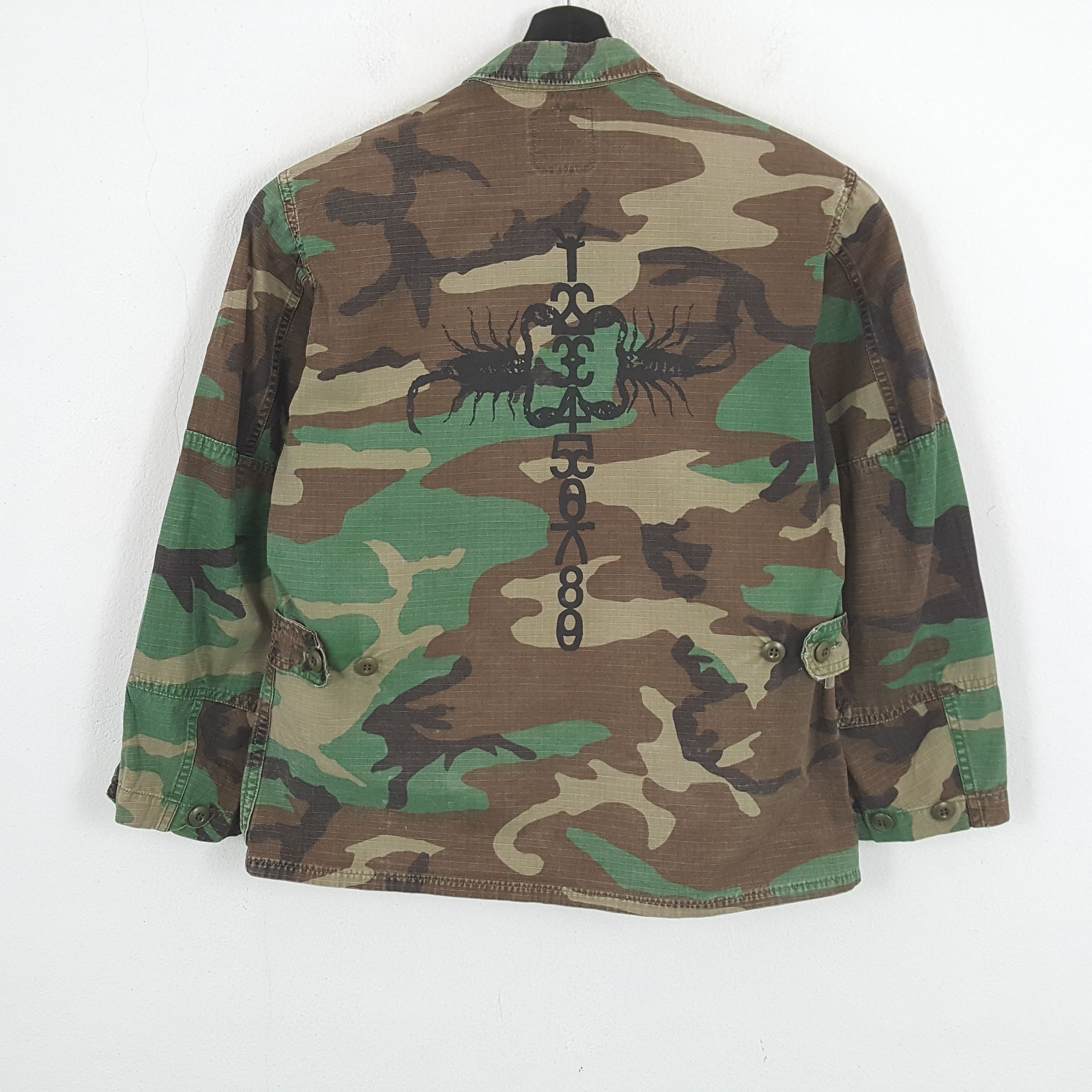Vintage MILITARY X Custom If Six Was Nine Art Jacket Size US M / EU 48-50 / 2 - 1 Thumbnail