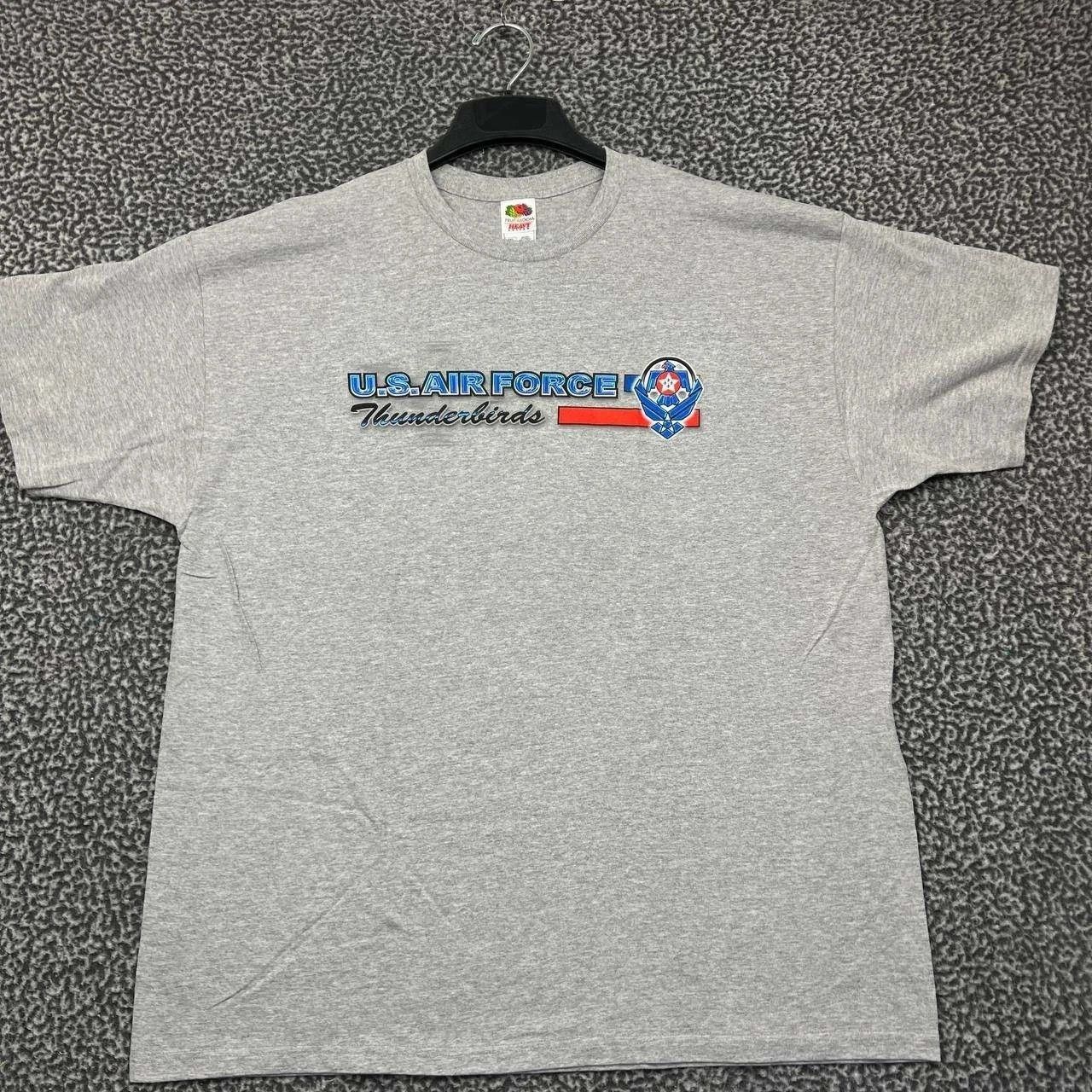 Fruit Of The Loom Vintage U.S Air Force Thunderbirds Shirt Men Deadstock 2XL Size US XXL / EU 58 / 5 - 1 Thumbnail