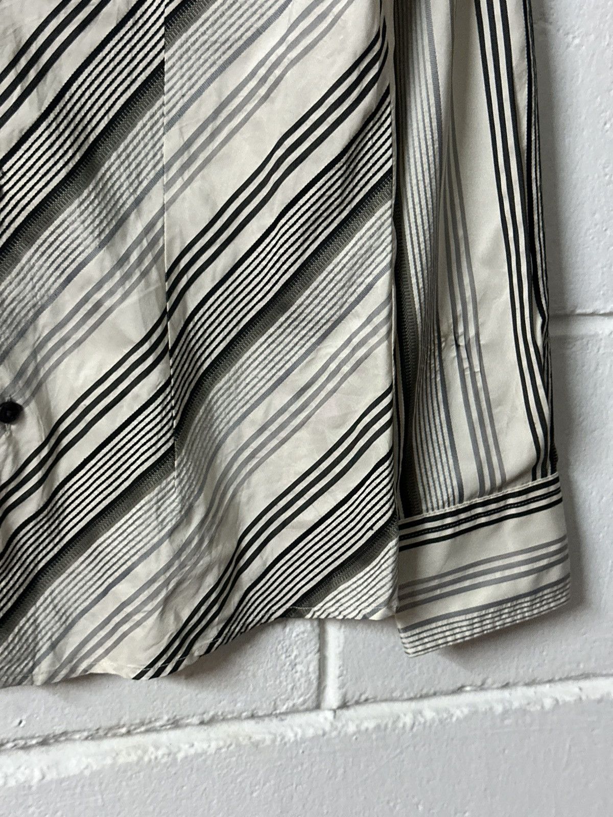 Tornado Mart 2000 - Tornado Mart Diagonal Lines L/S Shirt Size US L / EU 52-54 / 3 - 9 Thumbnail
