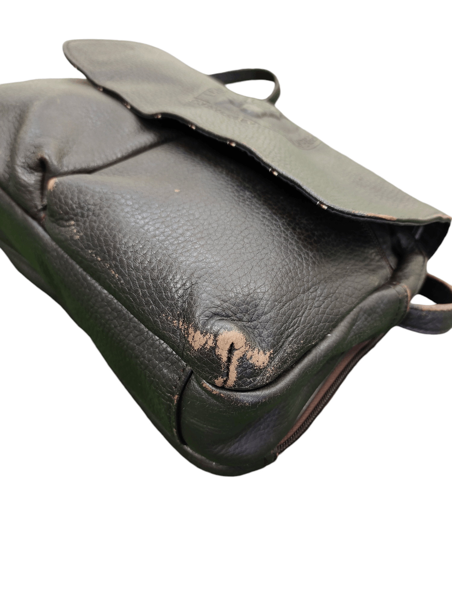 Leather Vintage Cavallina Japan Patina Leather Shoulder Sling Bag Size ONE SIZE - 9 Thumbnail