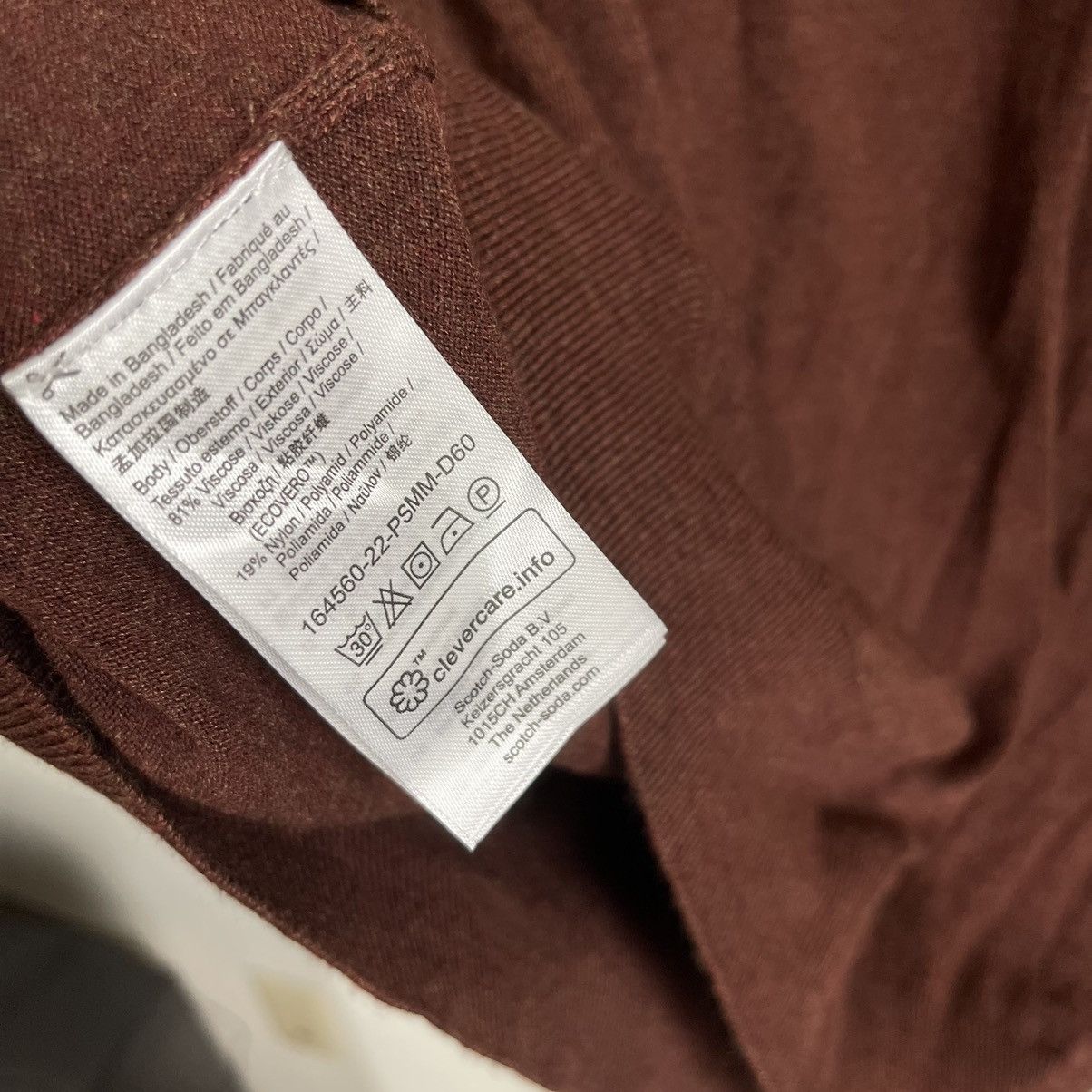 Scotch & Soda Scotch and Soda Classic Melange Rust Sweater Pullover Size US L / EU 52-54 / 3 - 8 Thumbnail