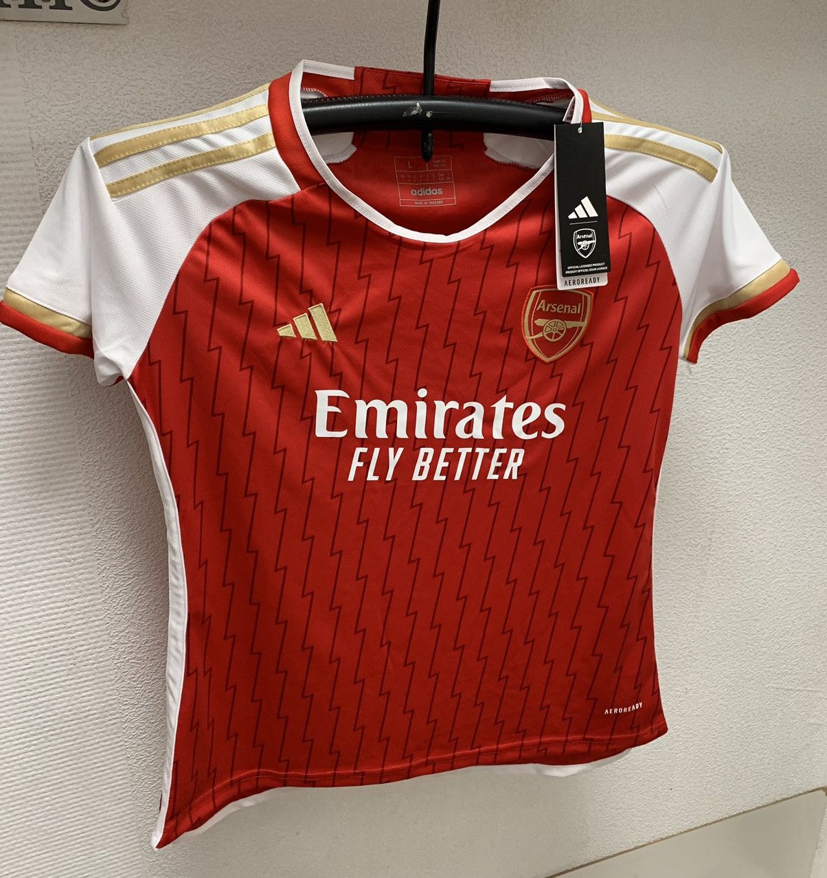 Adidas Arsenal London adidas soccer jersey S-M size new Size US S / EU 44-46 / 1 - 1 Thumbnail