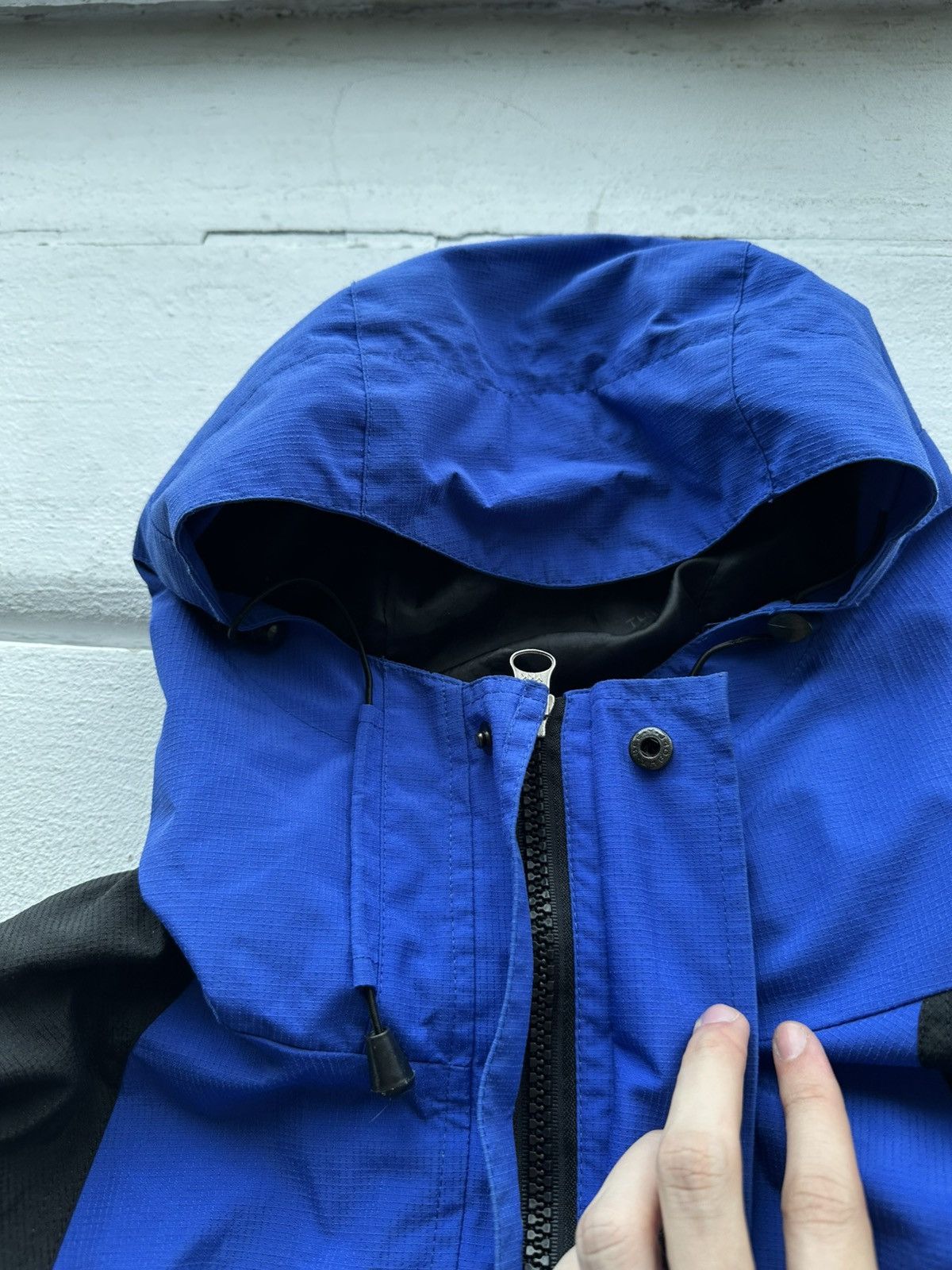 The North Face 🚨gore tex Vintage 90s/Y2K Blue The North Face Jacket Size US L / EU 52-54 / 3 - 7 Thumbnail