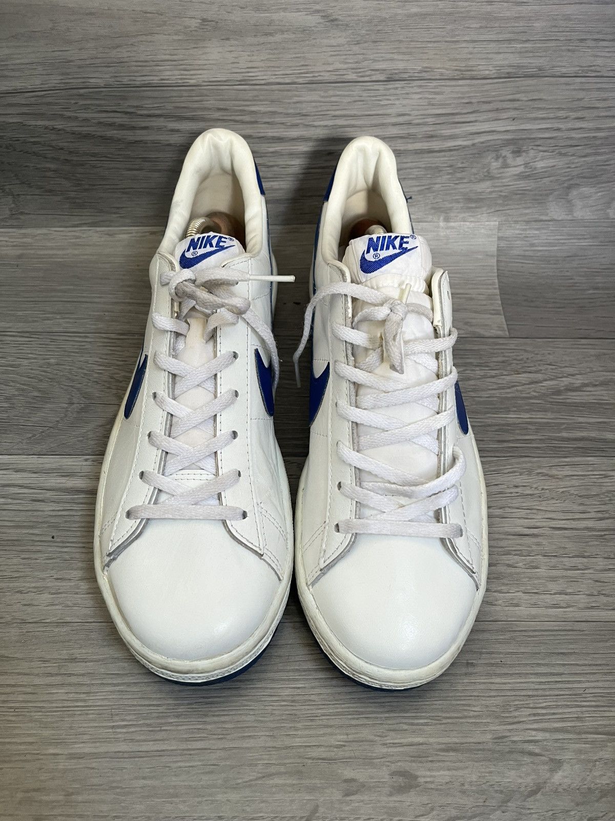Nike Vintage 80s Nike tennis white low top sneakers, Korea10.5 Size US 10.5 / EU 43-44 - 3 Thumbnail