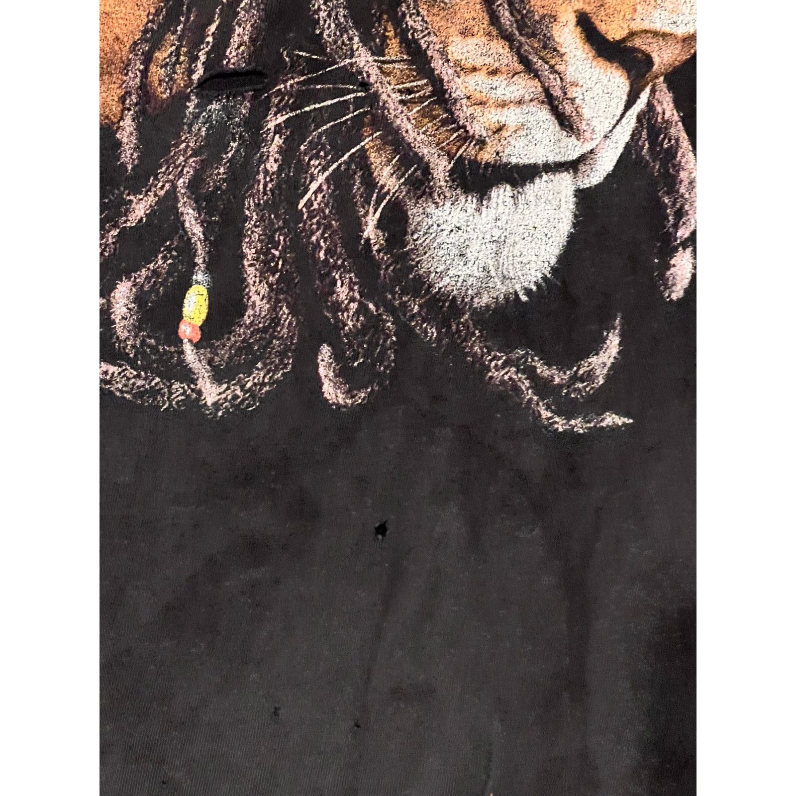 Zion Rootswear Bob Marley Lion of Judah Black T-Shirt Mens 2XL Size US XXL / EU 58 / 5 - 3 Thumbnail