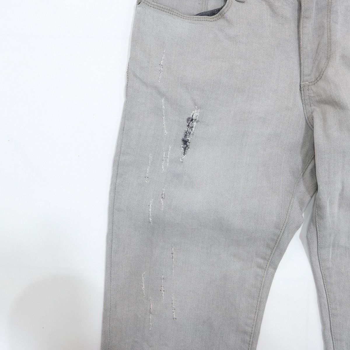 Japanese Brand Root Three skinny distressed jeans Size US 30 / EU 46 - 3 Thumbnail