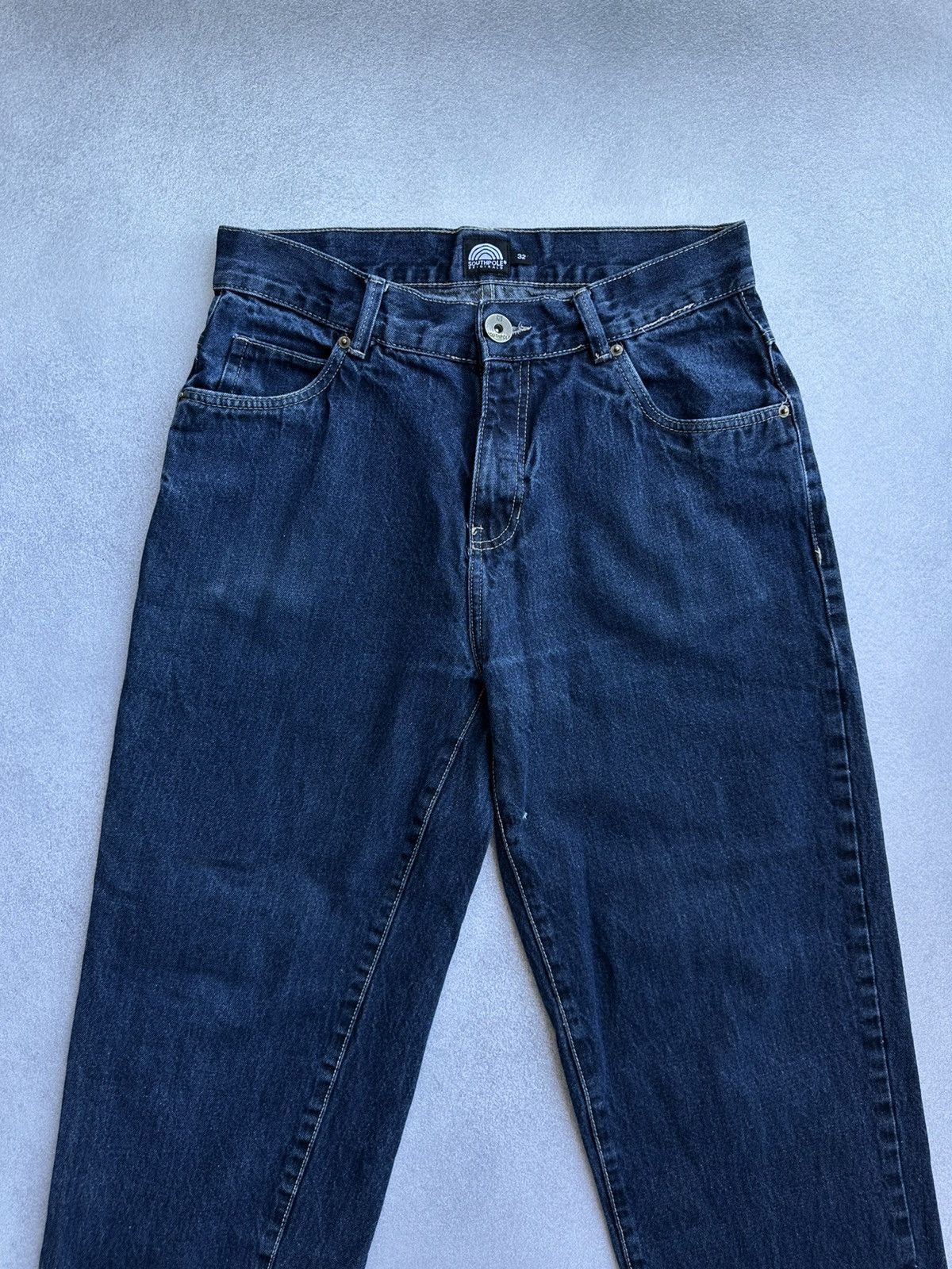 Southpole Vintage SouthPole Mens SK8 Baggy Straight Jeans Sz 32 Size US 32 / EU 48 - 5 Thumbnail