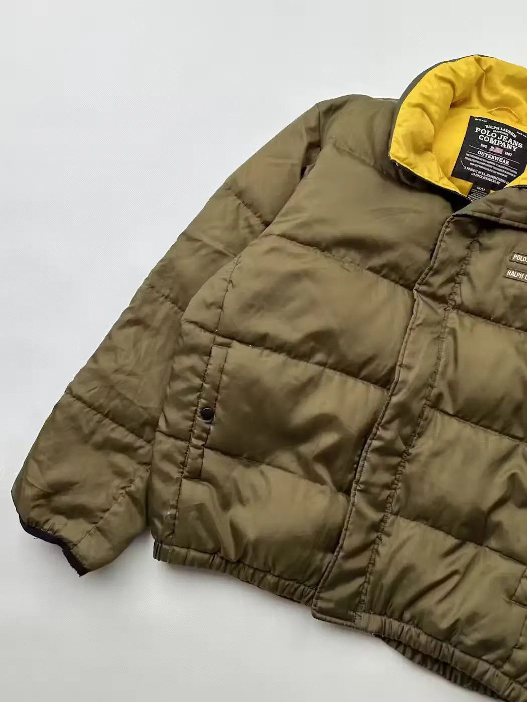 Polo Ralph Lauren Polo Jeans Company Vintage Down Jacket (123) Size US M / EU 48-50 / 2 - 2 Thumbnail