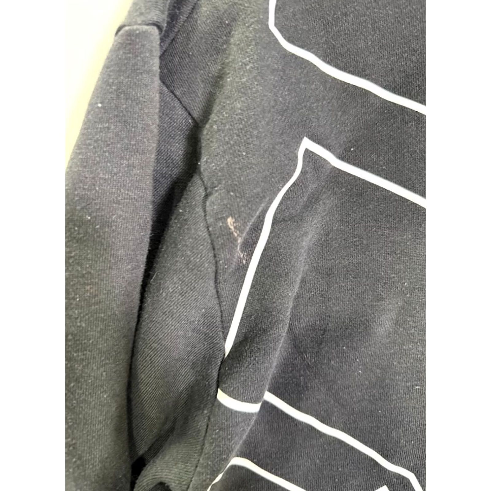 Adidas Adidas Womens Black Cotton Solid Logo Relaxed Pullover Hoodie Size M Size M / US 6-8 / IT 42-44 - 3 Thumbnail