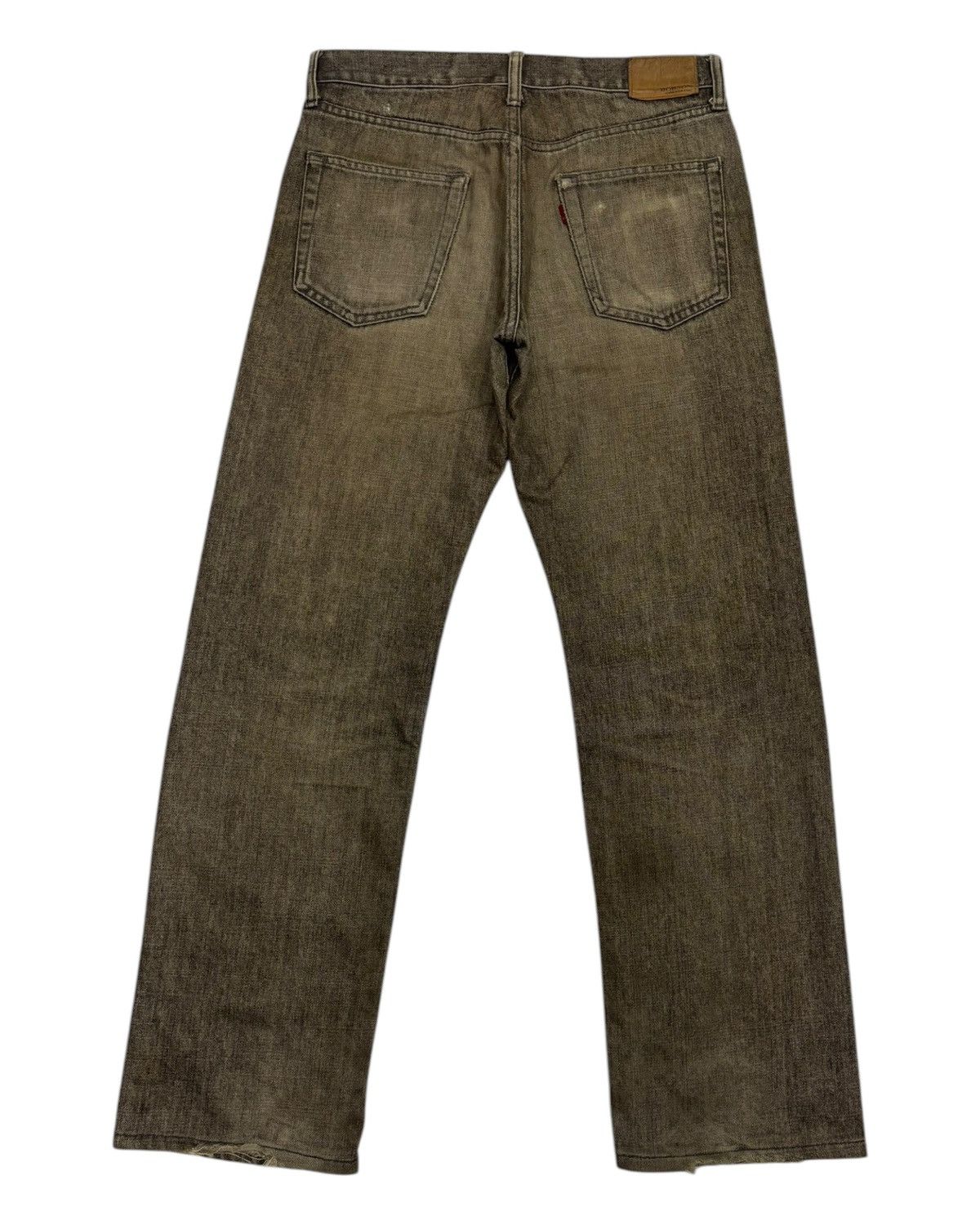 Isamu Katayama Backlash 🔥VINTAGE BOBSON RUSTY MUD WASH BAGGY JEANS DISTRESSED DENIM Size US 32 / EU 48 - 8 Thumbnail
