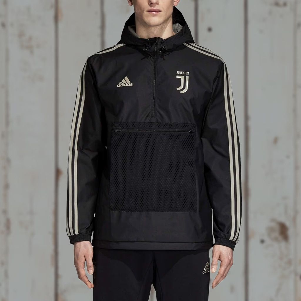 Adidas Nike Adidas Juventus Anorak Jacket Men's M Black Retro Y2K Blokecore Size US M / EU 48-50 / 2 - 1 Thumbnail