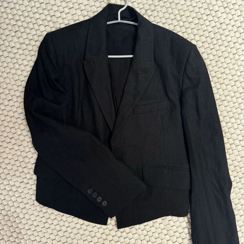Ann Demeulemeester Ann Demeulemeester Short Blazer Jacket Size US M / EU 48-50 / 2 - 1 Thumbnail