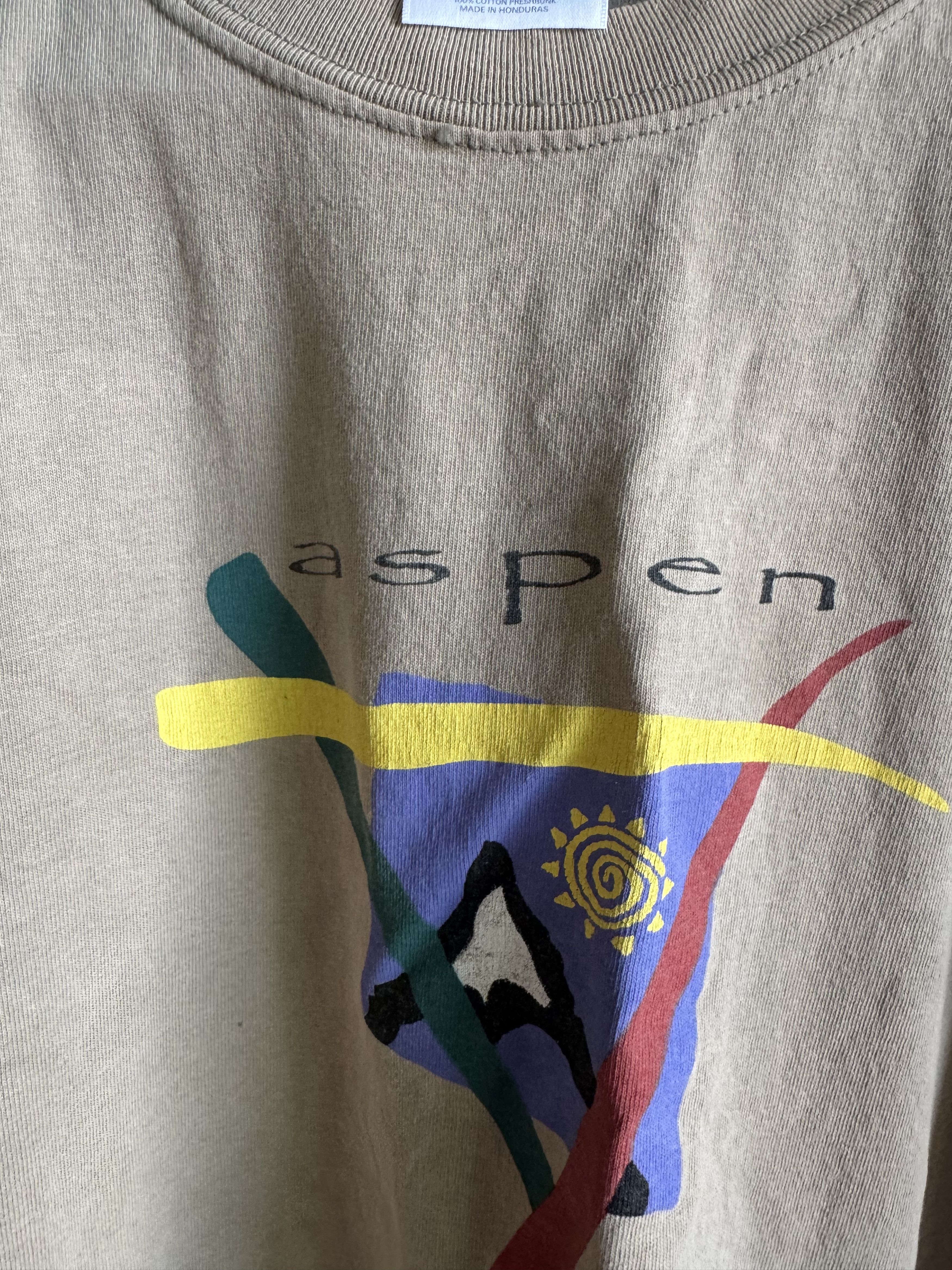 Vintage Vintage Aspen Tee - Natural - XL Size US XL / EU 56 / 4 - 2 Thumbnail