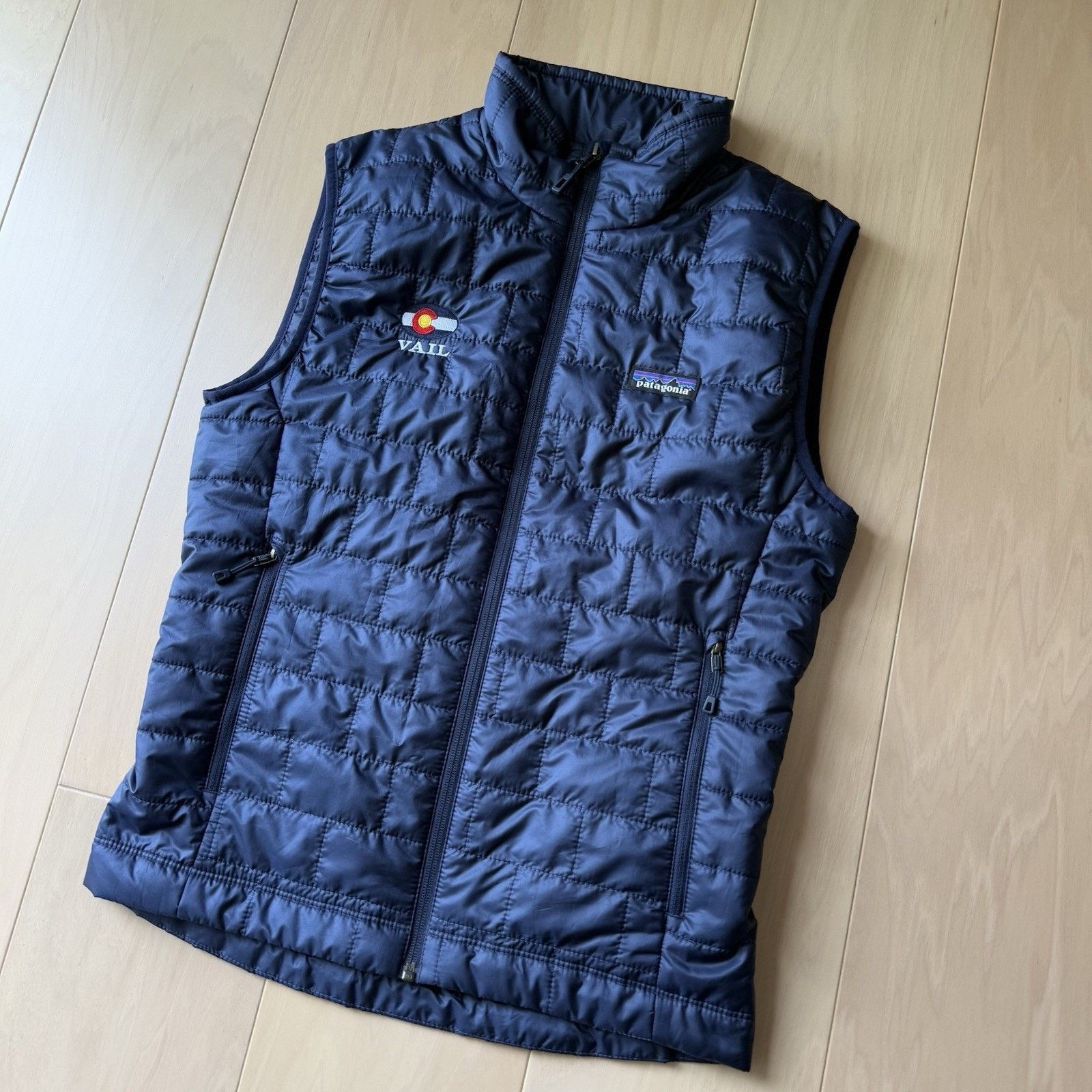 Patagonia Patagonia Nano Puff Vest XS Navy Full Zip Outdoors Insulated Size US XS / EU 42 / 0 - 9 Thumbnail