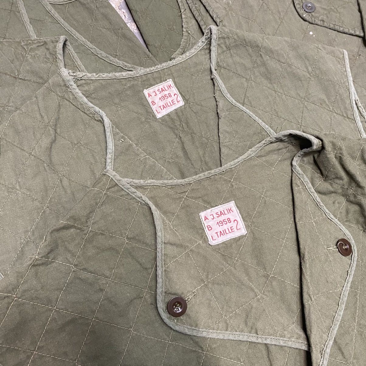 Japanese Brand × Vintage True Vintage Green Quilted British Military Vest Size US M / EU 48-50 / 2 - 10 Thumbnail