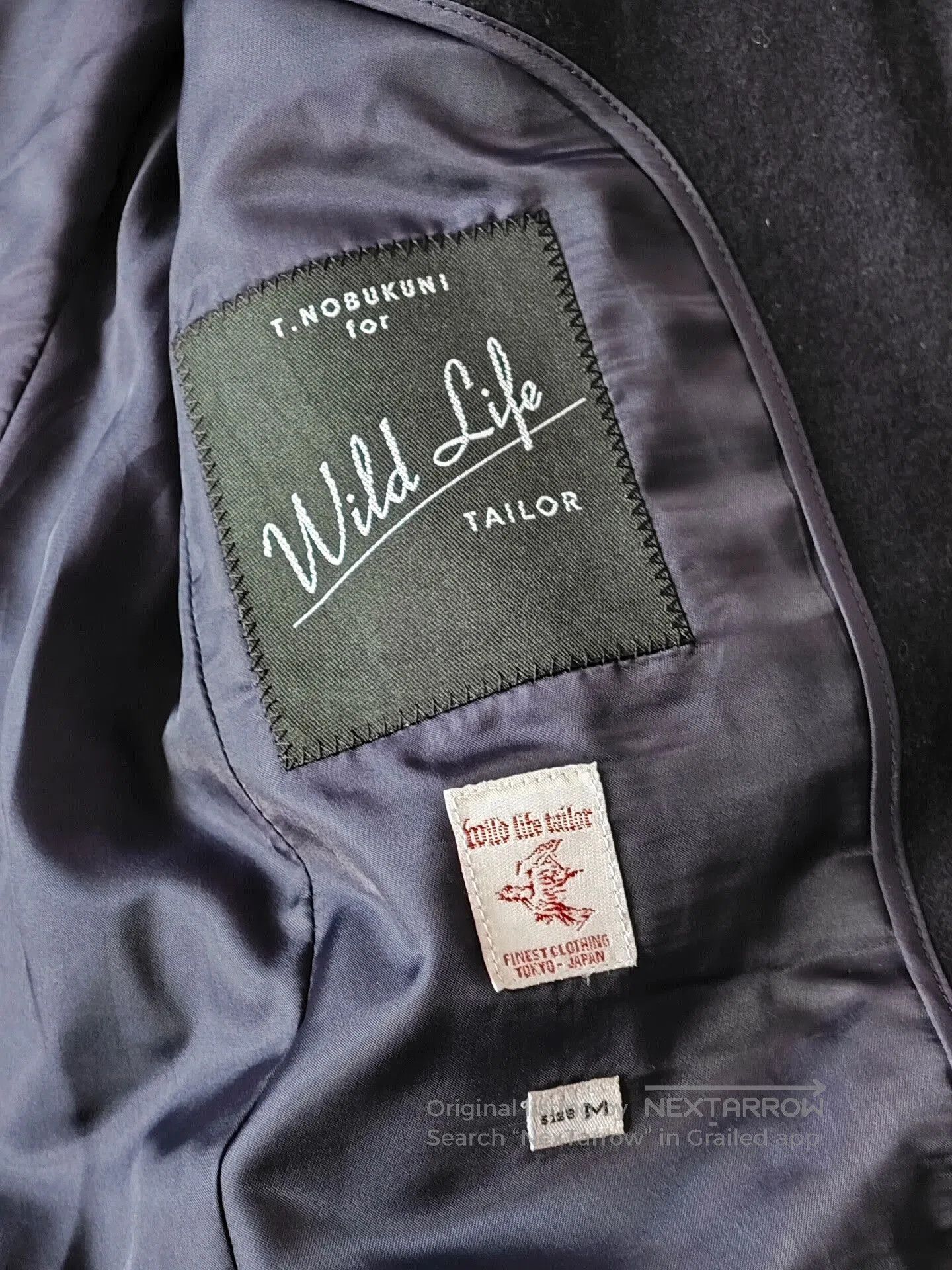 ADAM ET ROPE Wildlife Japanese Wool Suit Jacket. Size US M / EU 48-50 / 2 - 3 Thumbnail