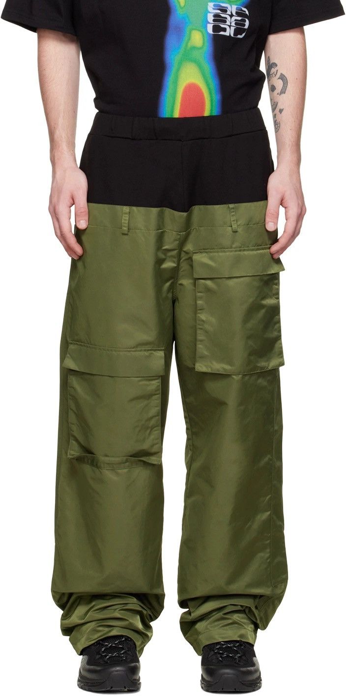 SPENCER BADU Green cargo pants Size US 32 / EU 48 - 1 Thumbnail