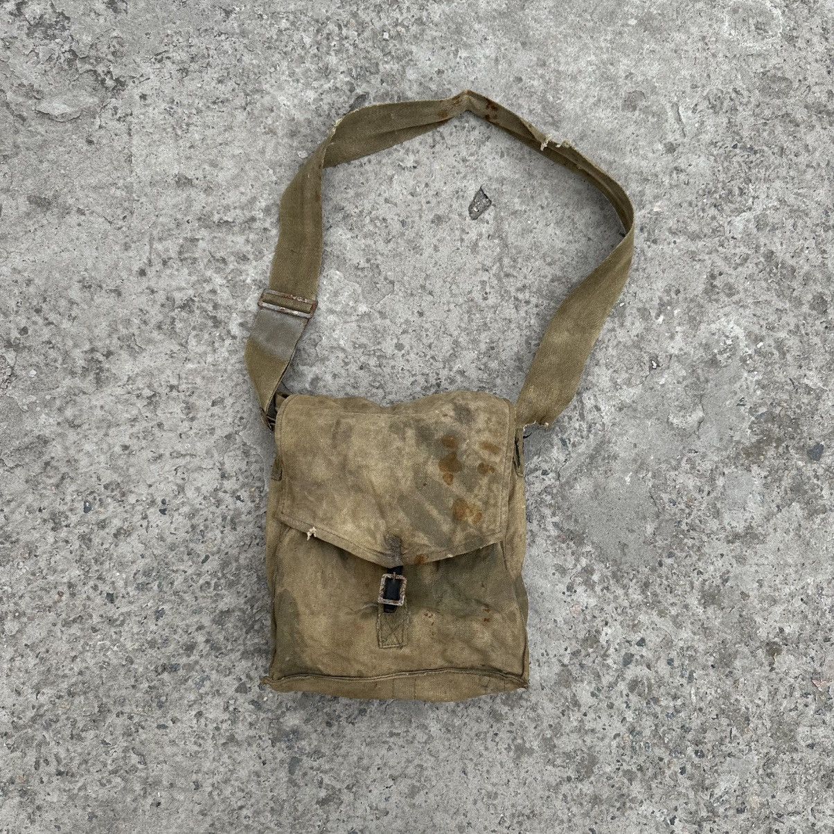 Japanese Brand VTG USSR Japanese Style Antique 80s Shoulder’s Bag Military Size ONE SIZE - 1 Thumbnail