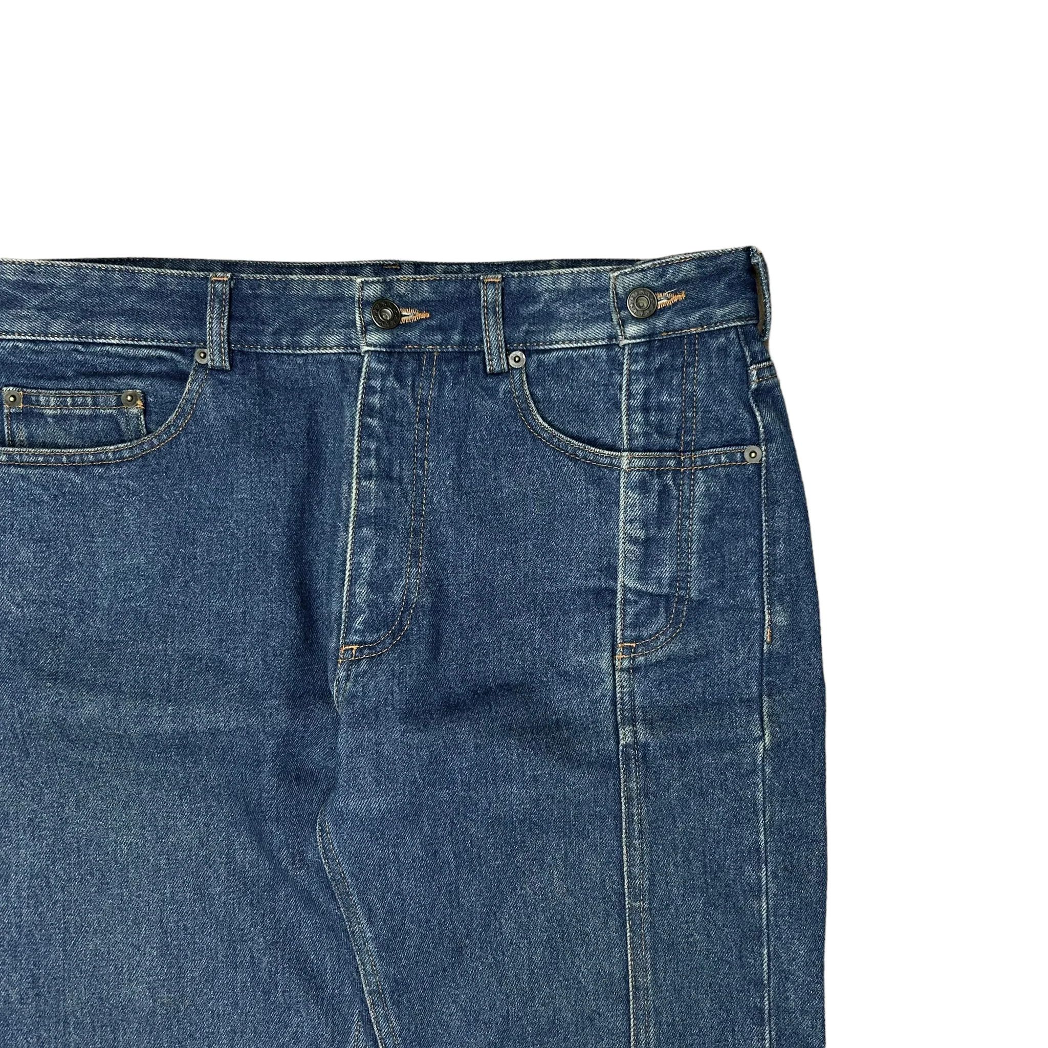 Y/Project Y/Project Asymmetrical Patchwork Jeans - SS18 Size US 32 / EU 48 - 3 Thumbnail